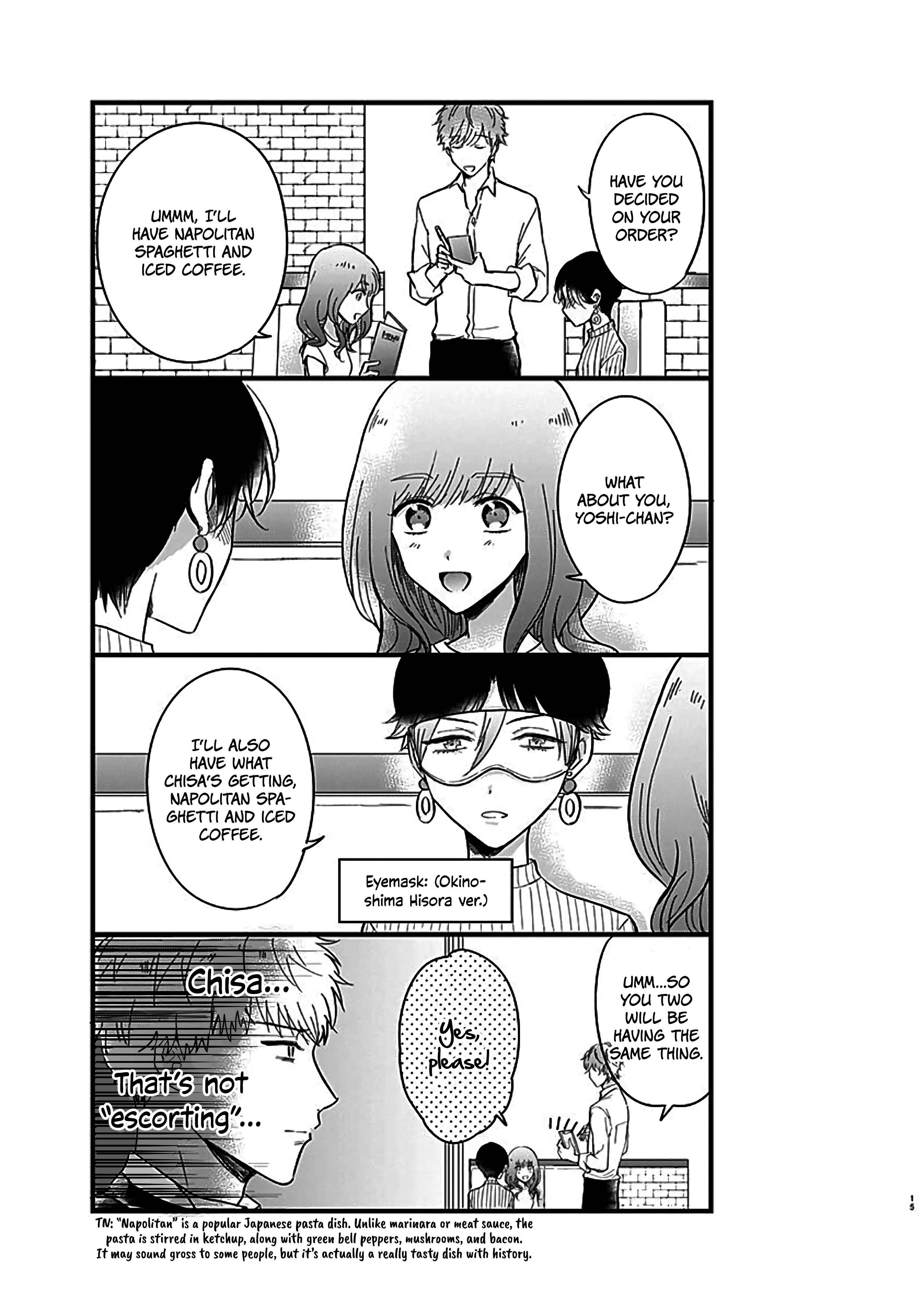 Page 15 Chapter 4 Kanojo no Oshi ga Kirai