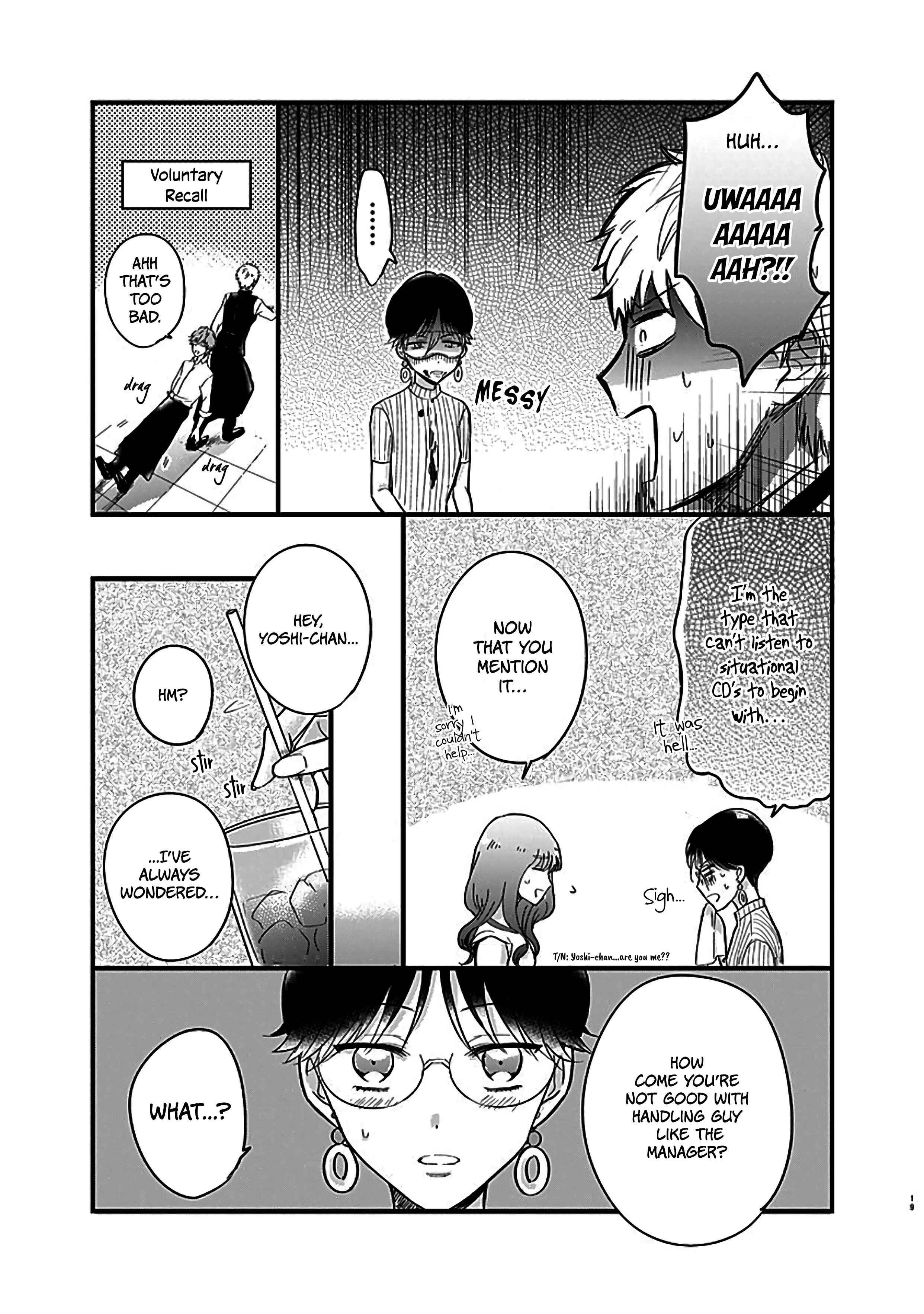 Page 19 Chapter 4 Kanojo no Oshi ga Kirai
