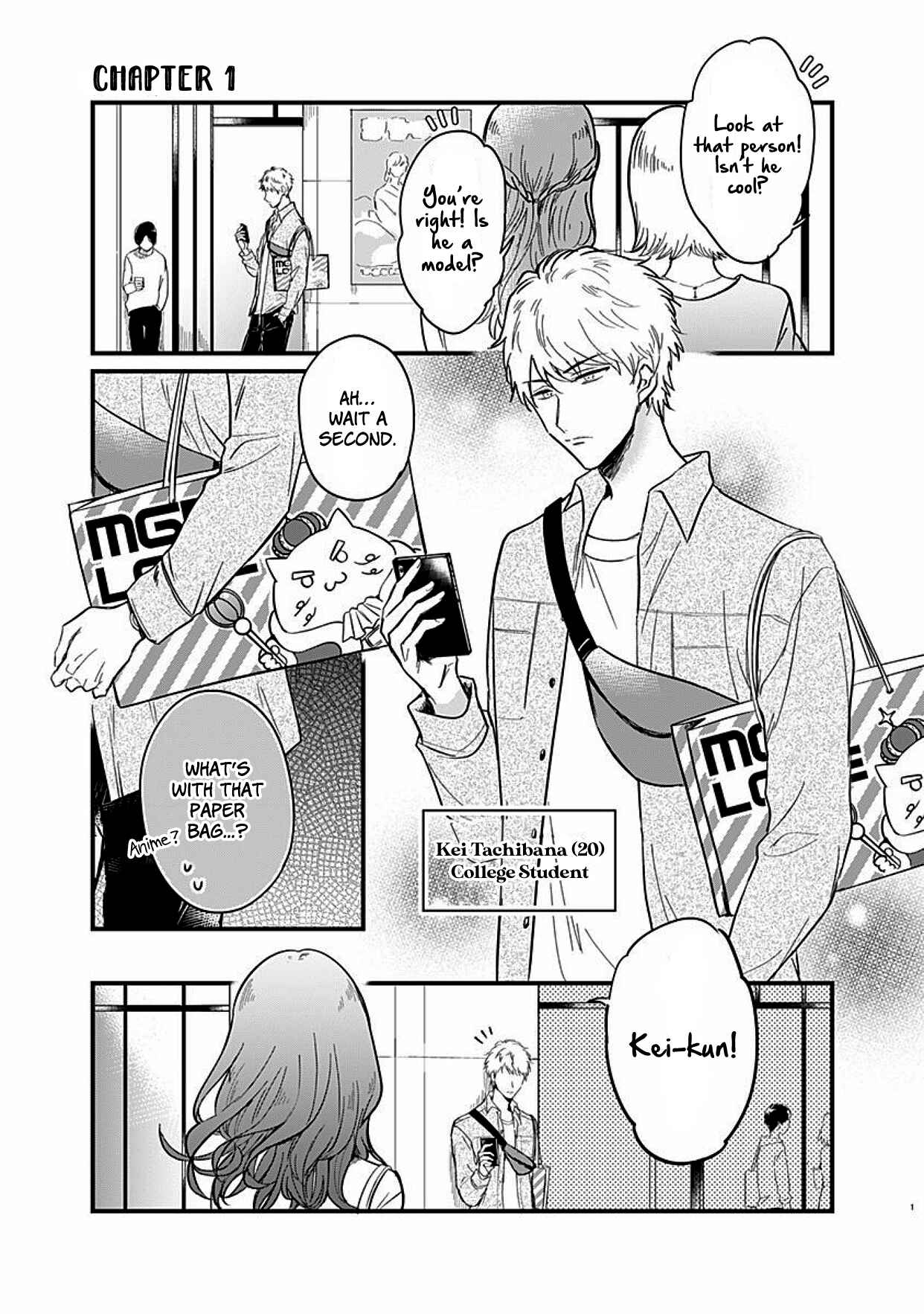 Page 2 Chapter 1 Kanojo no Oshi ga Kirai