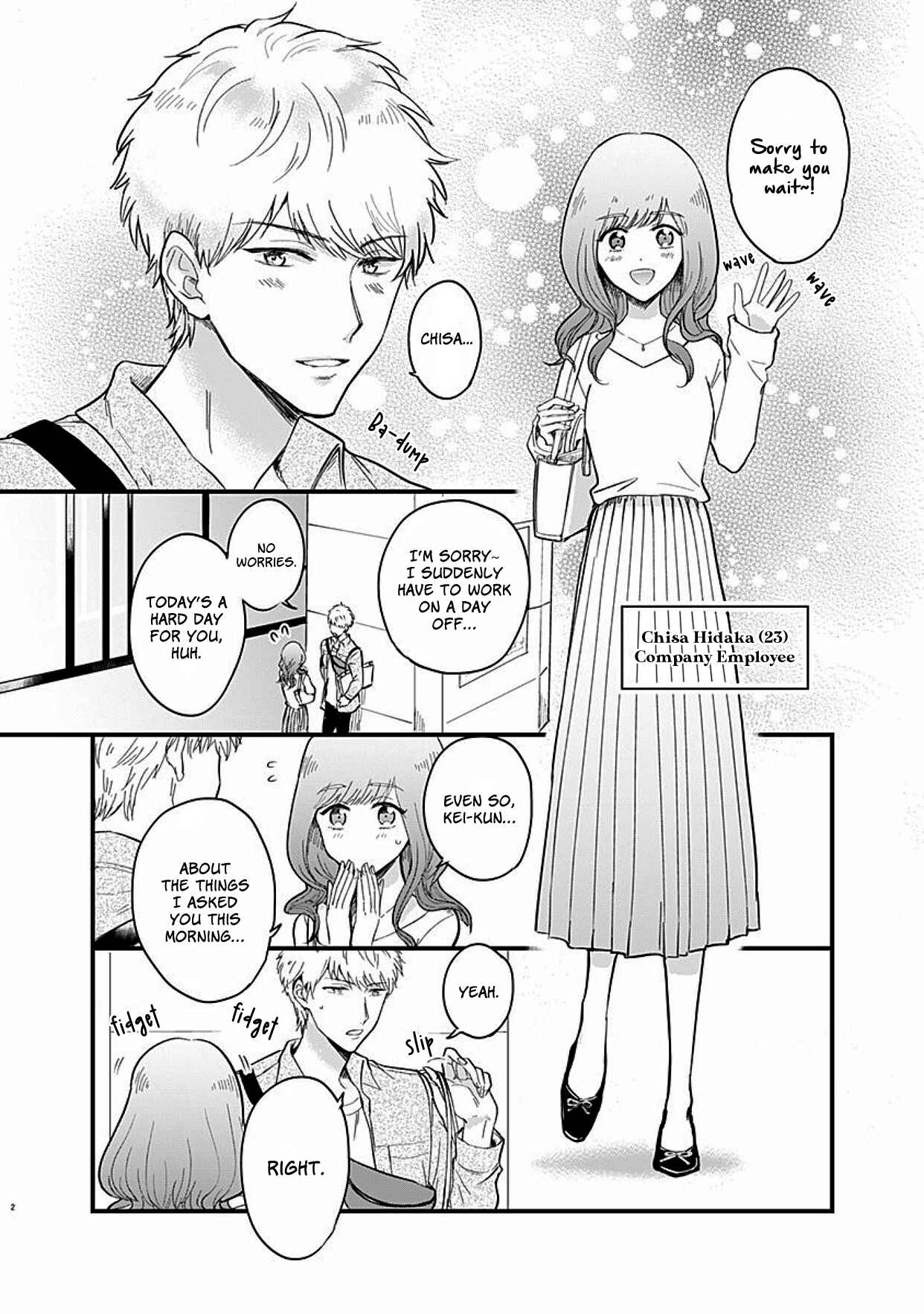 Page 3 Chapter 1 Kanojo no Oshi ga Kirai