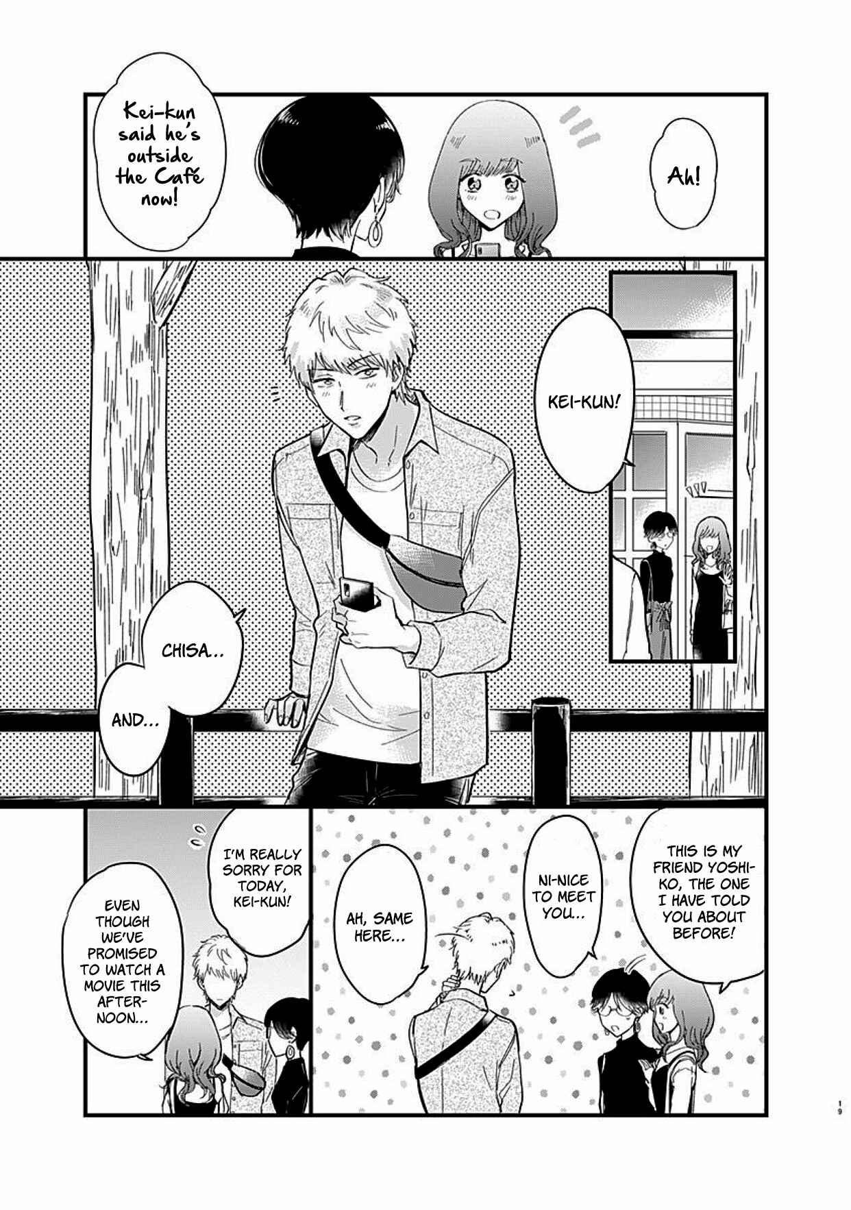Page 19 Chapter 2 Kanojo no Oshi ga Kirai