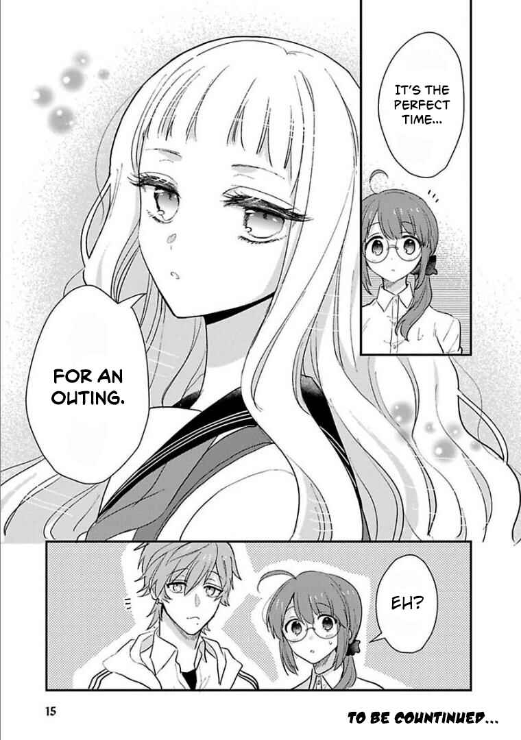 Page 15 Chapter 20 Kowamote Koukousei to Jimiko-san