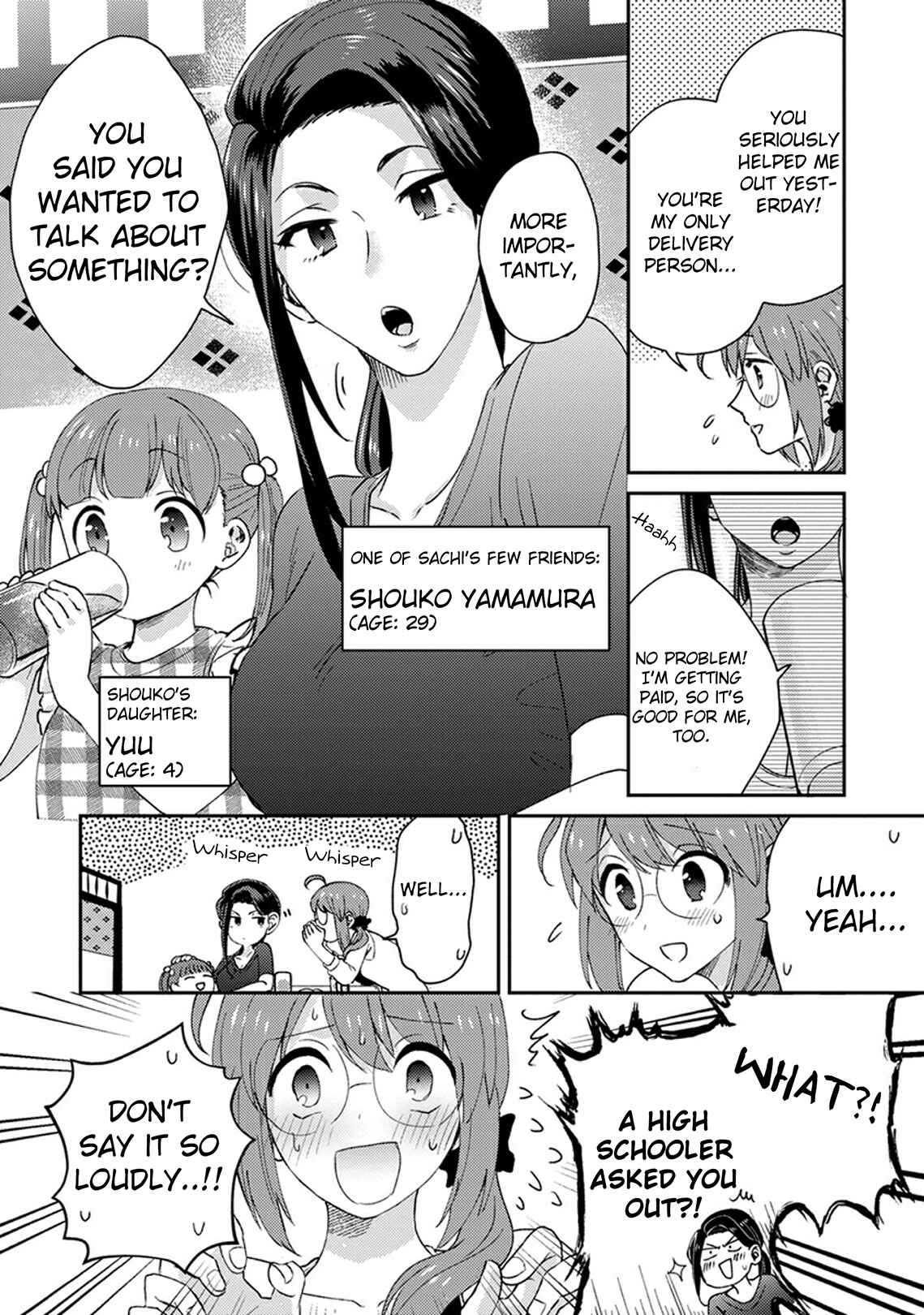 Page 13 Chapter 6 Kowamote Koukousei to Jimiko-san