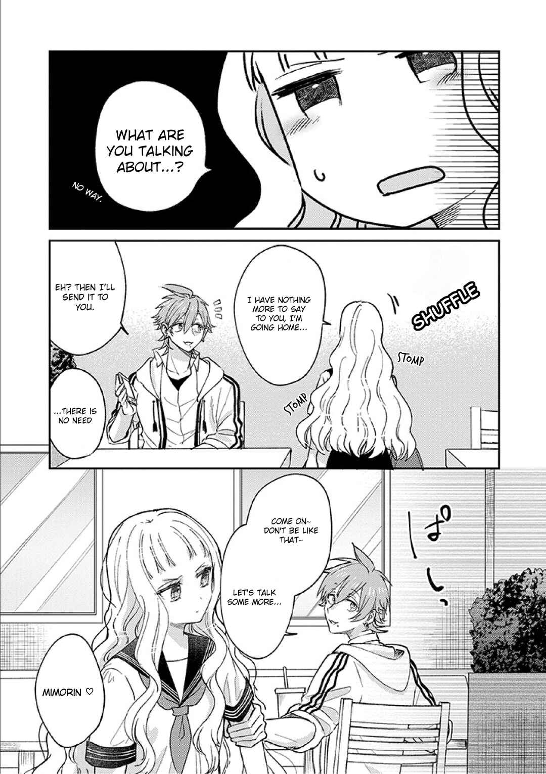 Page 15 Chapter 13 Kowamote Koukousei to Jimiko-san