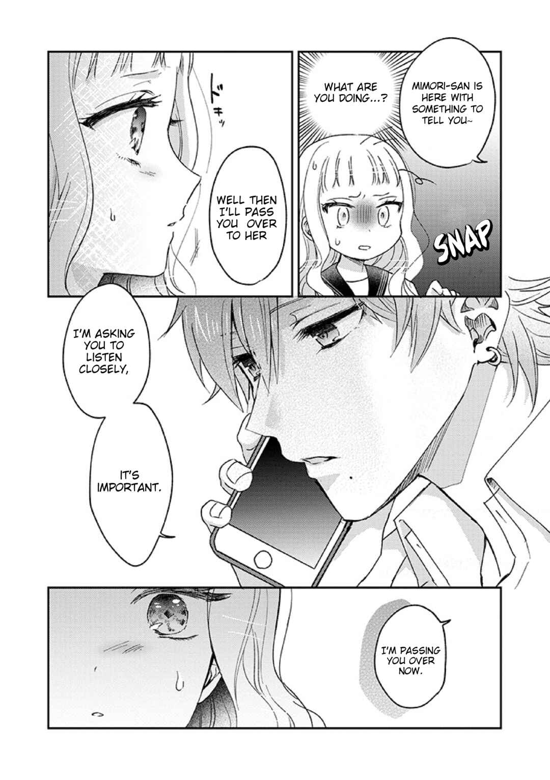 Page 6 Chapter 13 Kowamote Koukousei to Jimiko-san