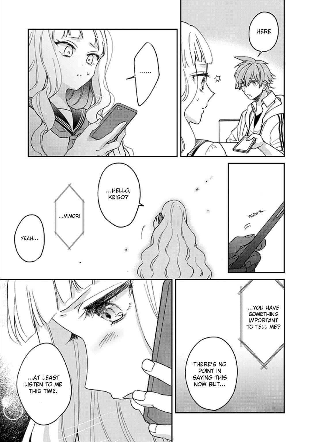 Page 7 Chapter 13 Kowamote Koukousei to Jimiko-san