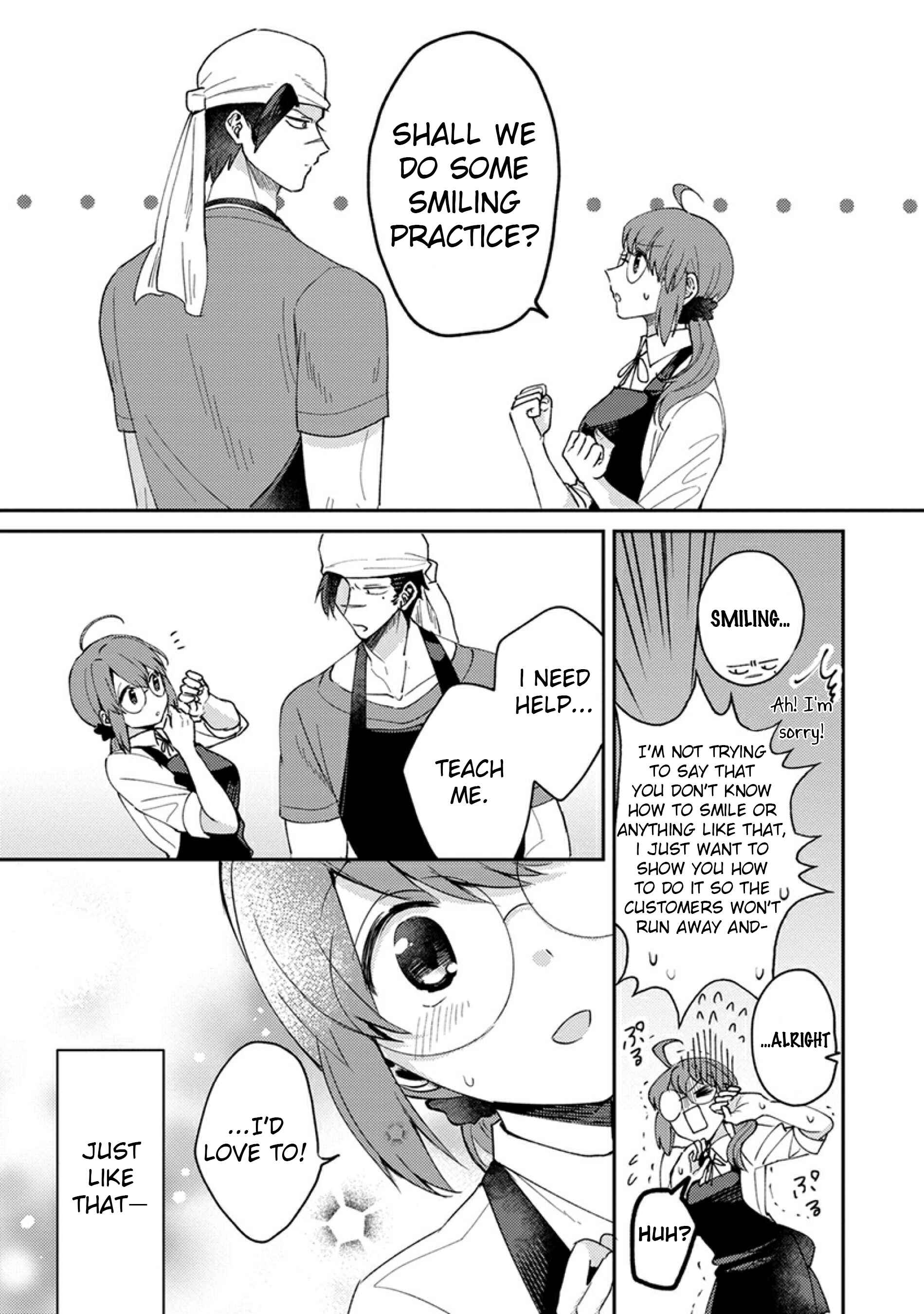 Page 3 Chapter 3 Kowamote Koukousei to Jimiko-san