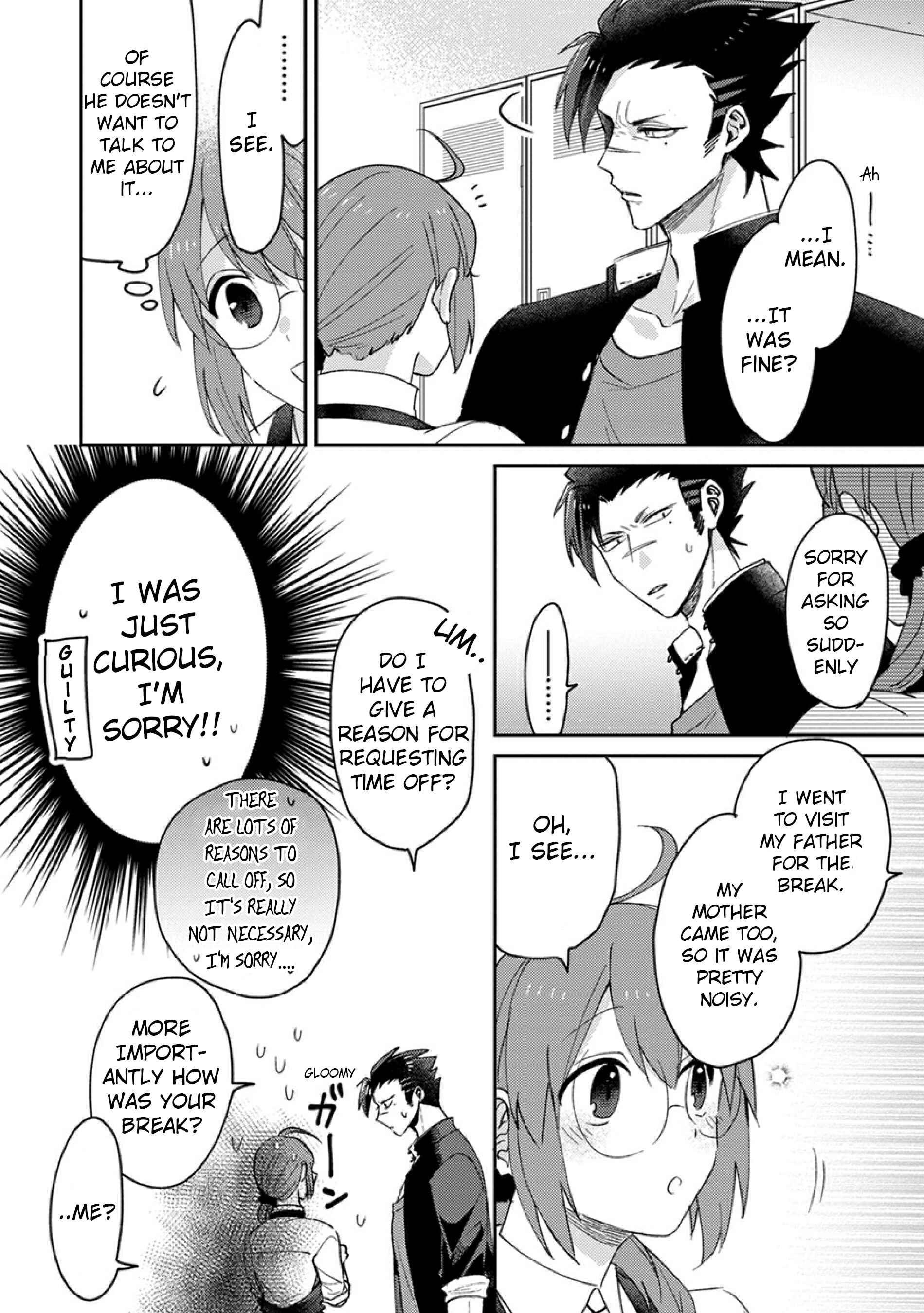 Page 10 Chapter 4 Kowamote Koukousei to Jimiko-san