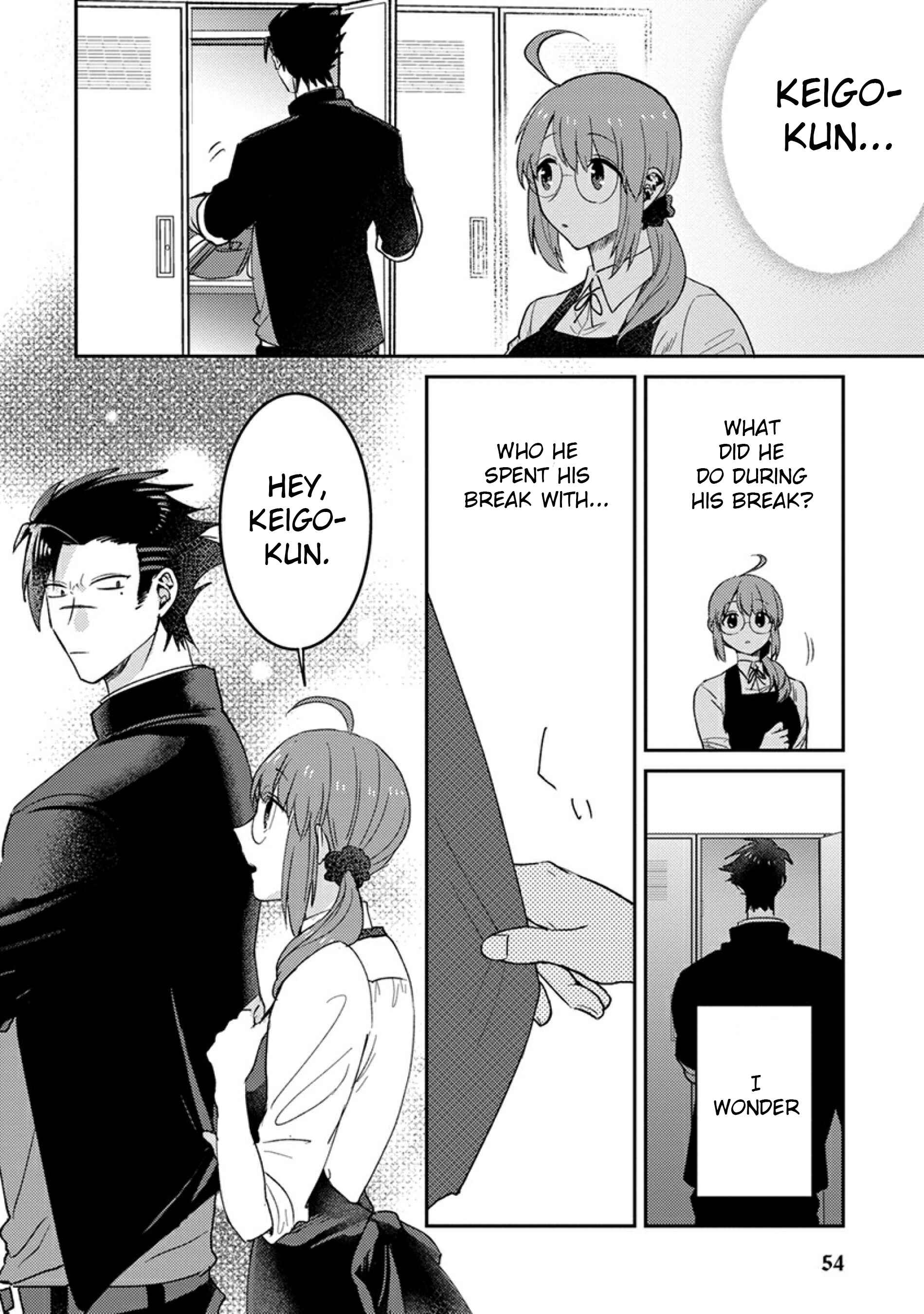 Page 8 Chapter 4 Kowamote Koukousei to Jimiko-san