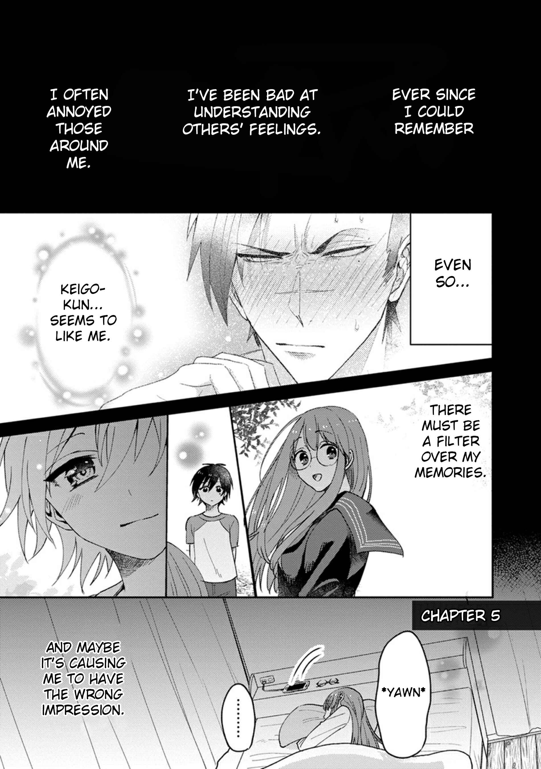 Page 1 Chapter 5 Kowamote Koukousei to Jimiko-san