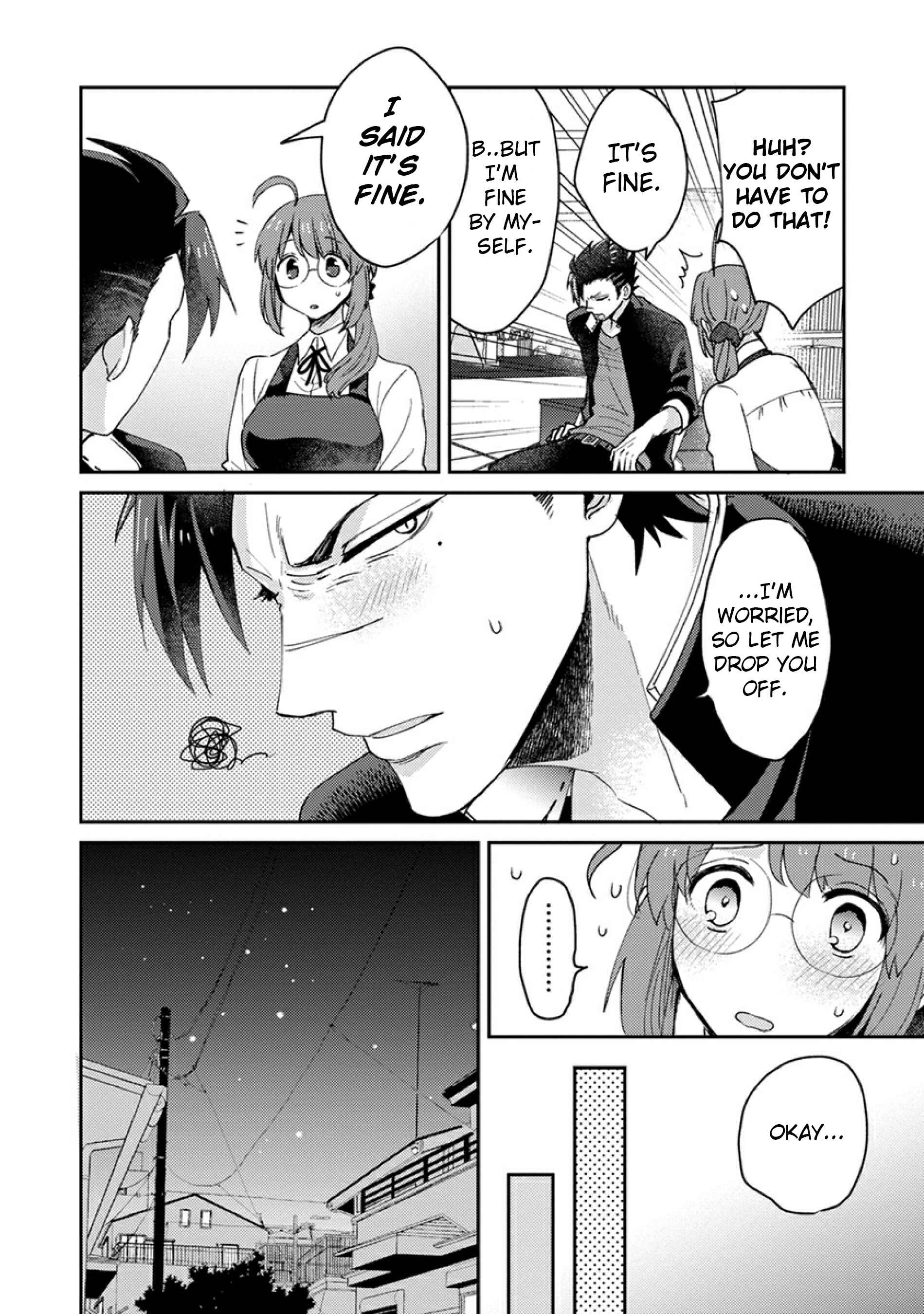 Page 4 Chapter 5 Kowamote Koukousei to Jimiko-san