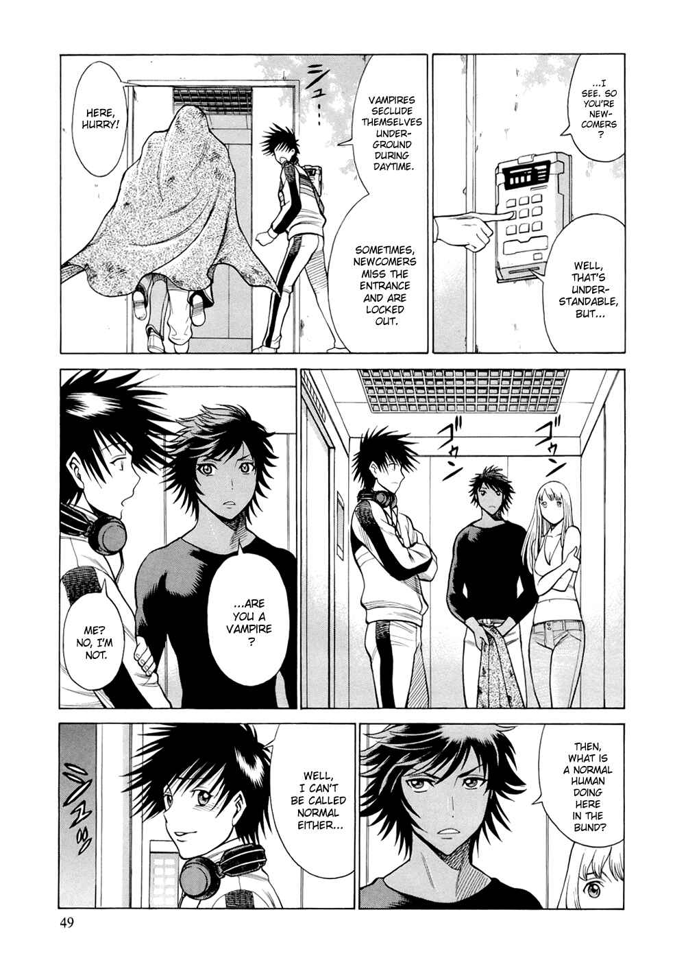 Page 12 Chapter 3 Dive in the Vampire Bund