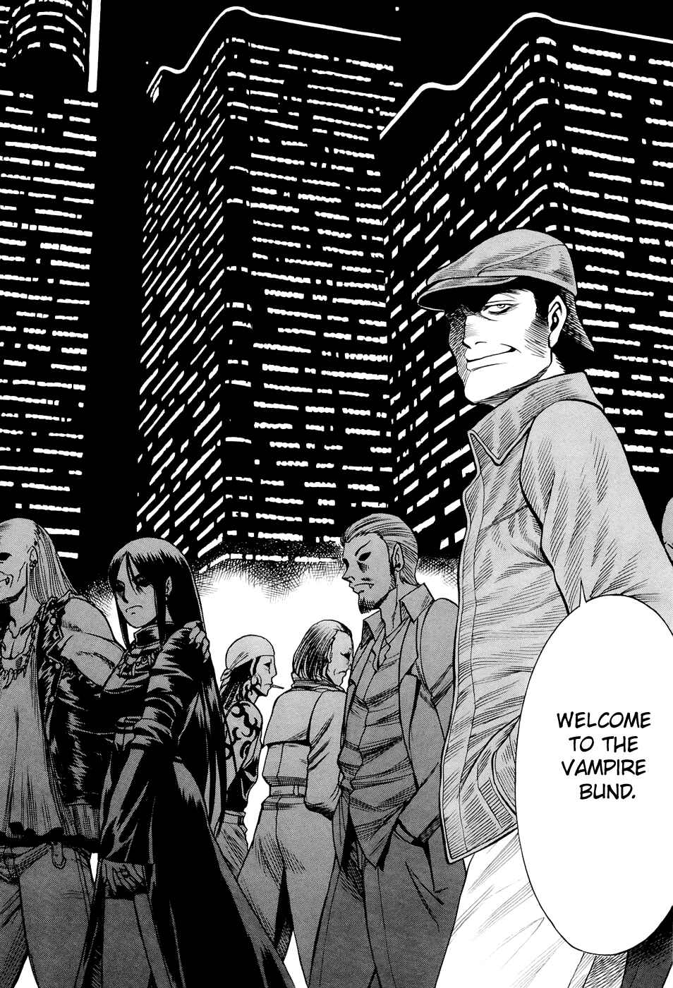 Page 11 Chapter 1 Dive in the Vampire Bund