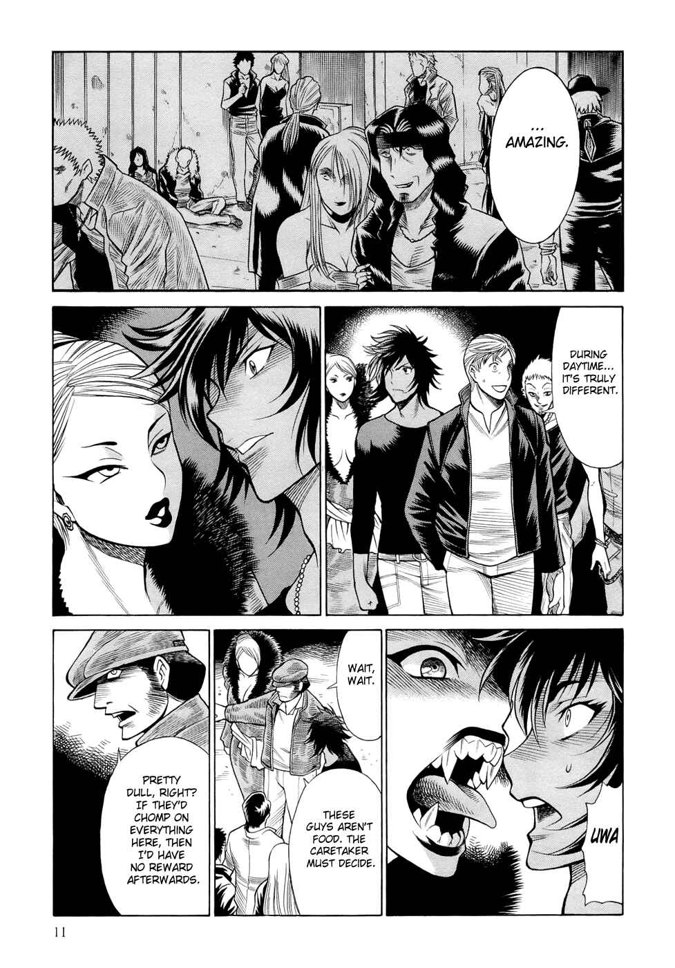 Page 12 Chapter 1 Dive in the Vampire Bund