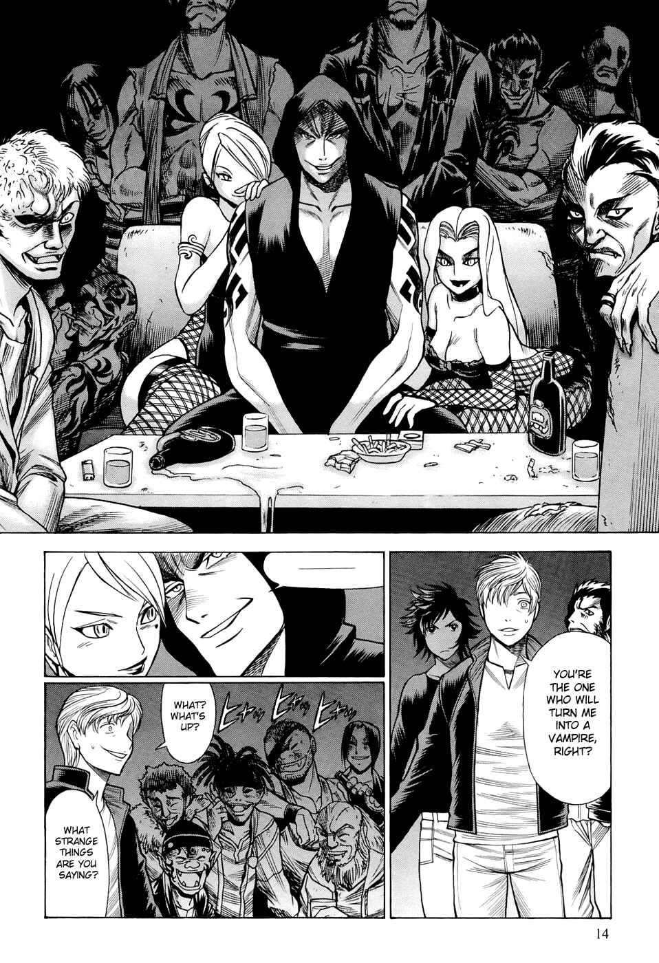 Page 15 Chapter 1 Dive in the Vampire Bund