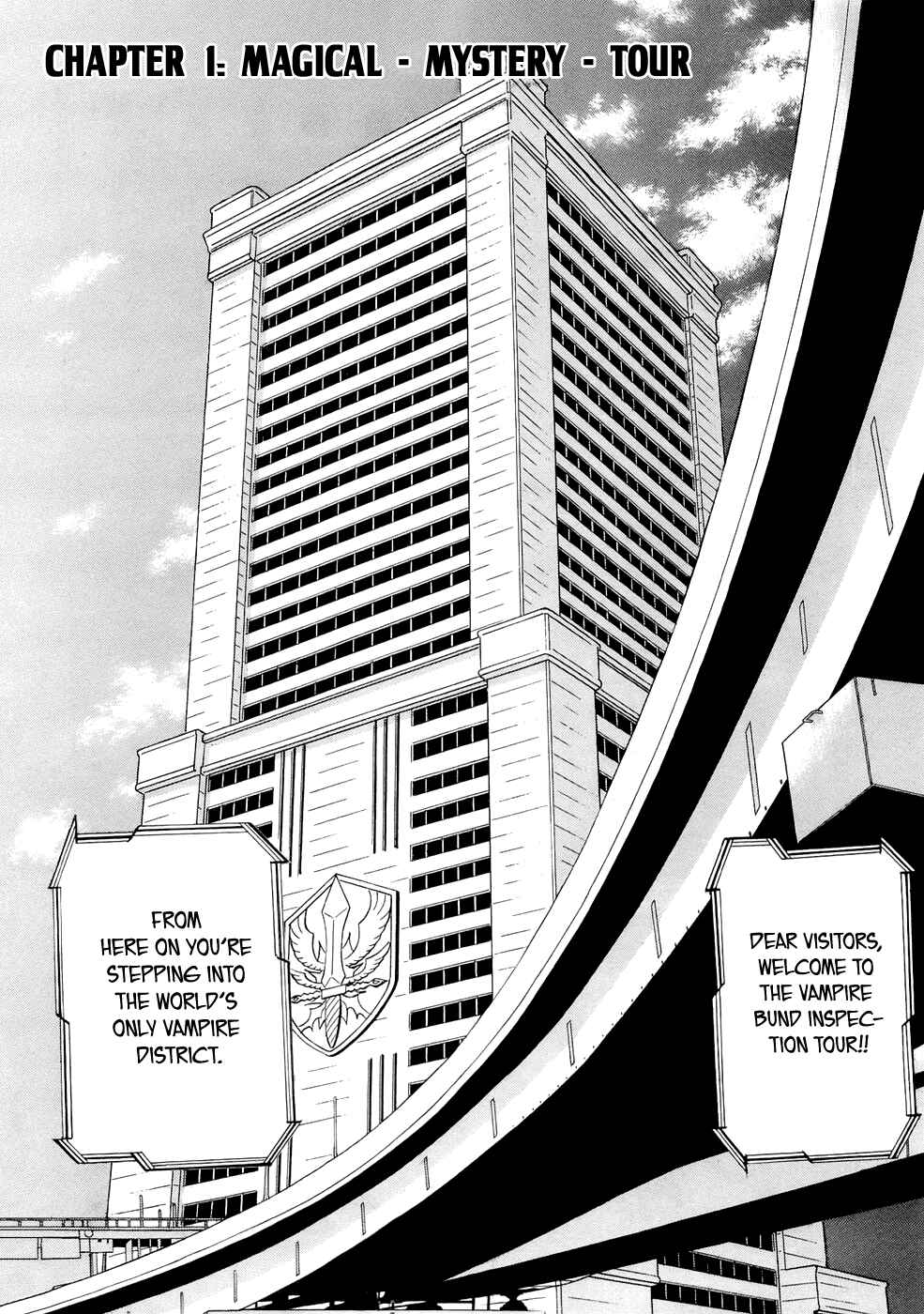 Page 5 Chapter 1 Dive in the Vampire Bund