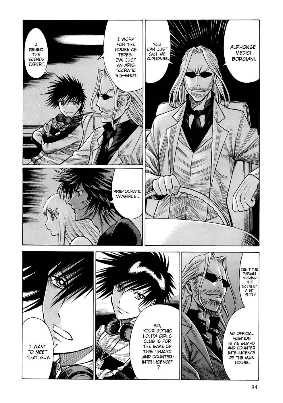 Page 3 Chapter 6 Dive in the Vampire Bund