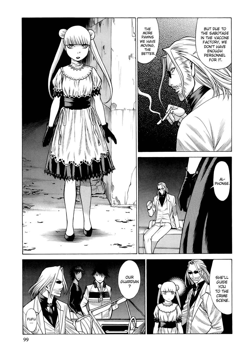 Page 8 Chapter 6 Dive in the Vampire Bund