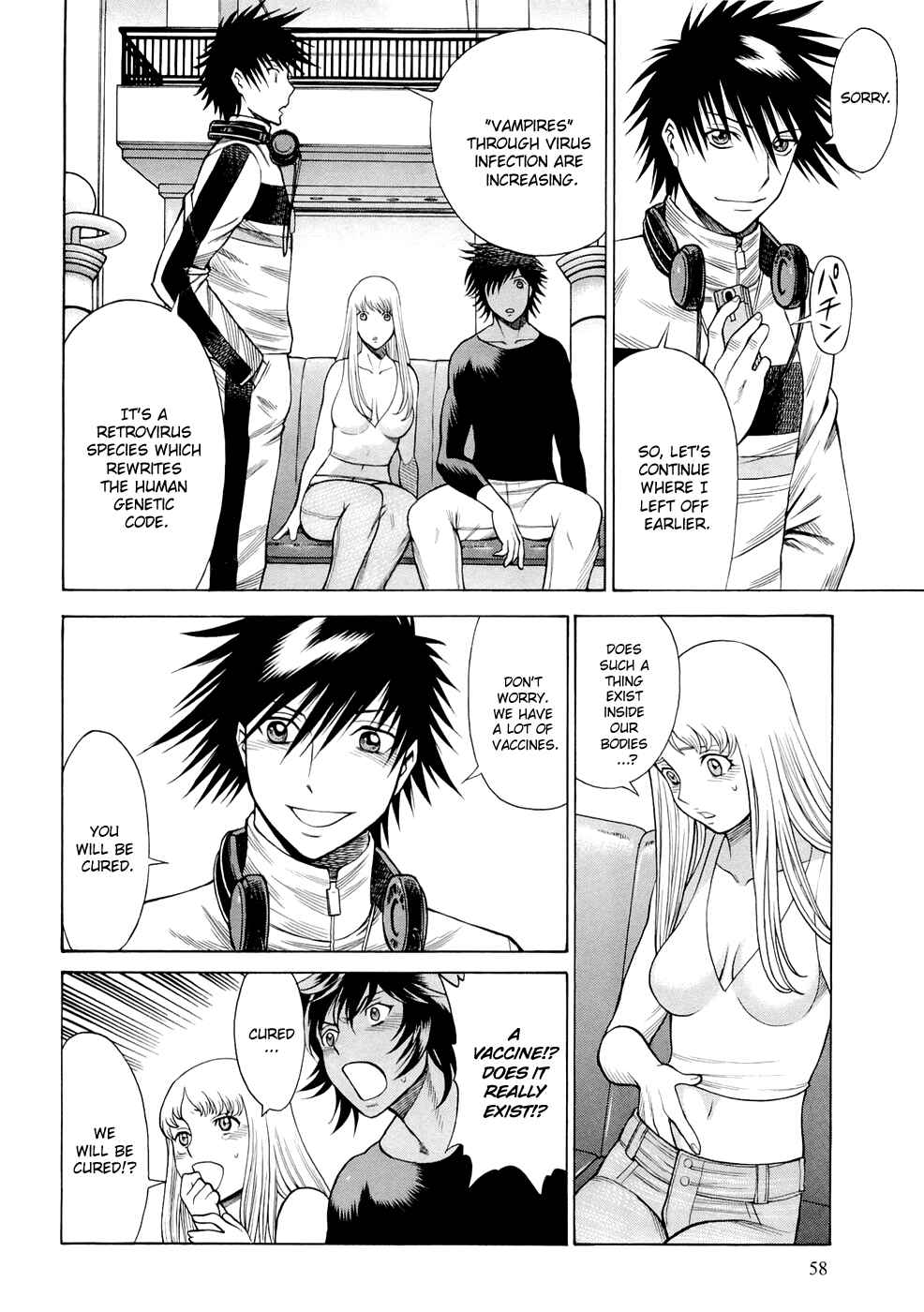 Page 3 Chapter 4 Dive in the Vampire Bund