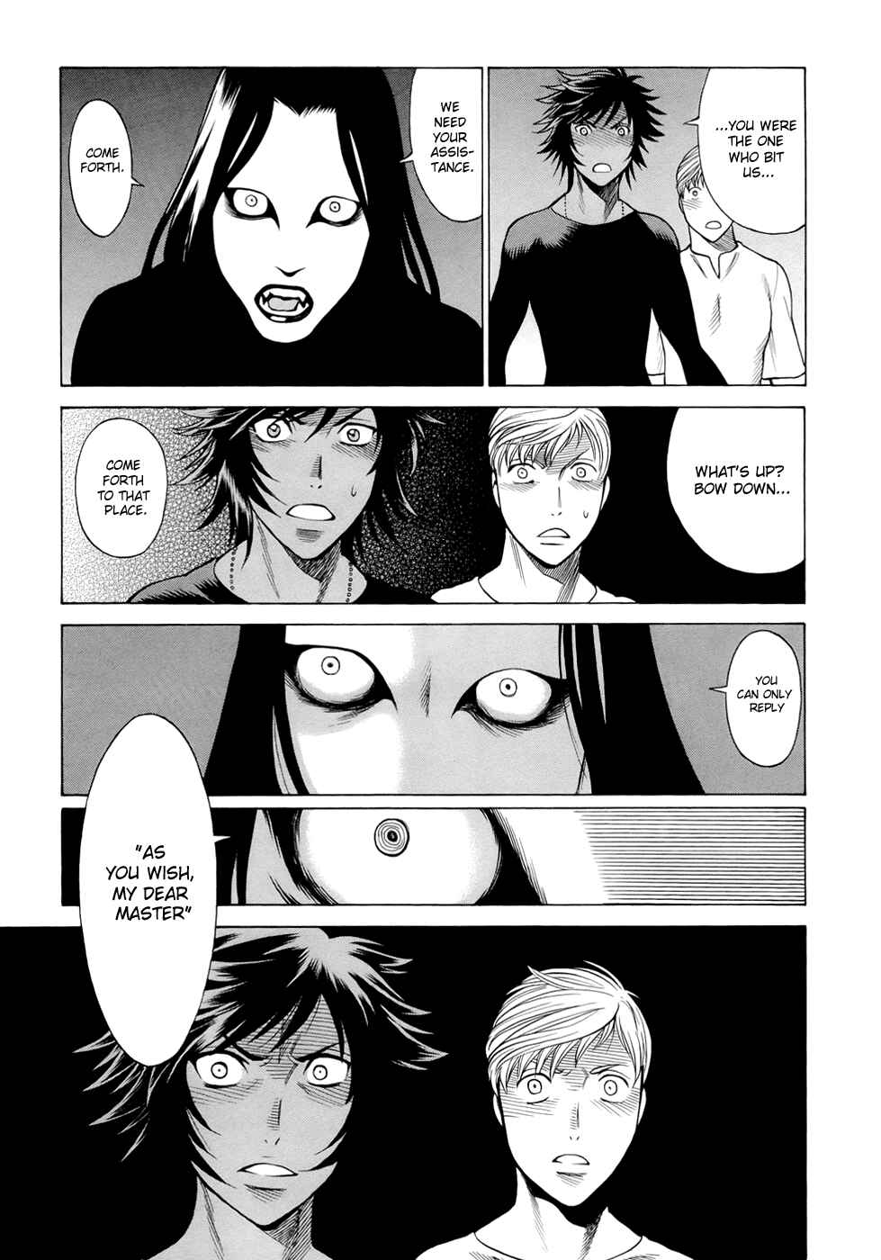 Page 4 Chapter 2 Dive in the Vampire Bund