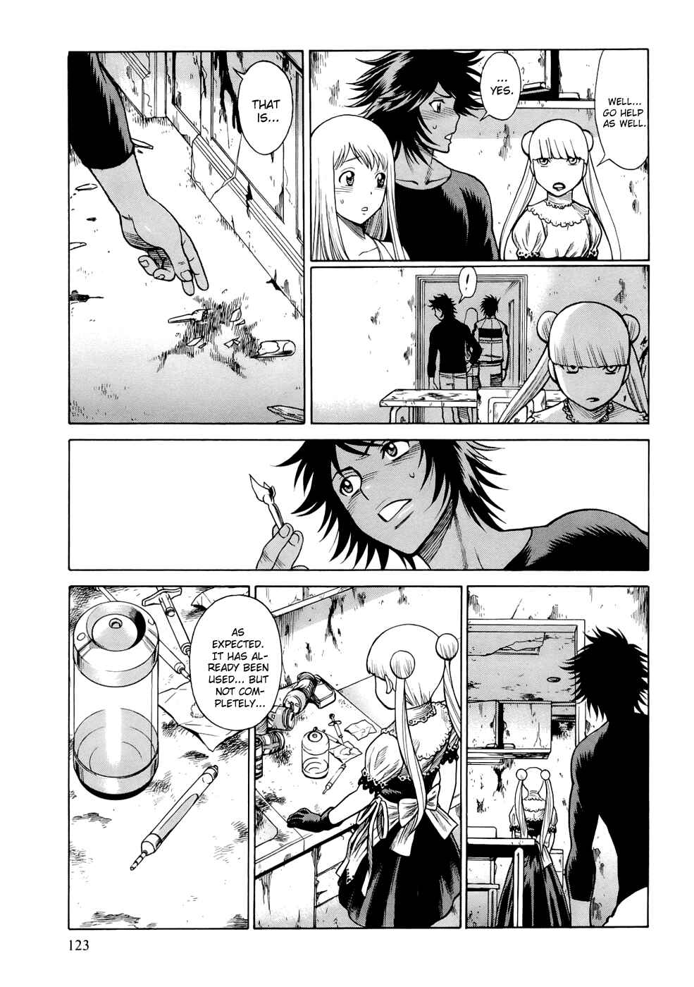 Page 14 Chapter 7 Dive in the Vampire Bund