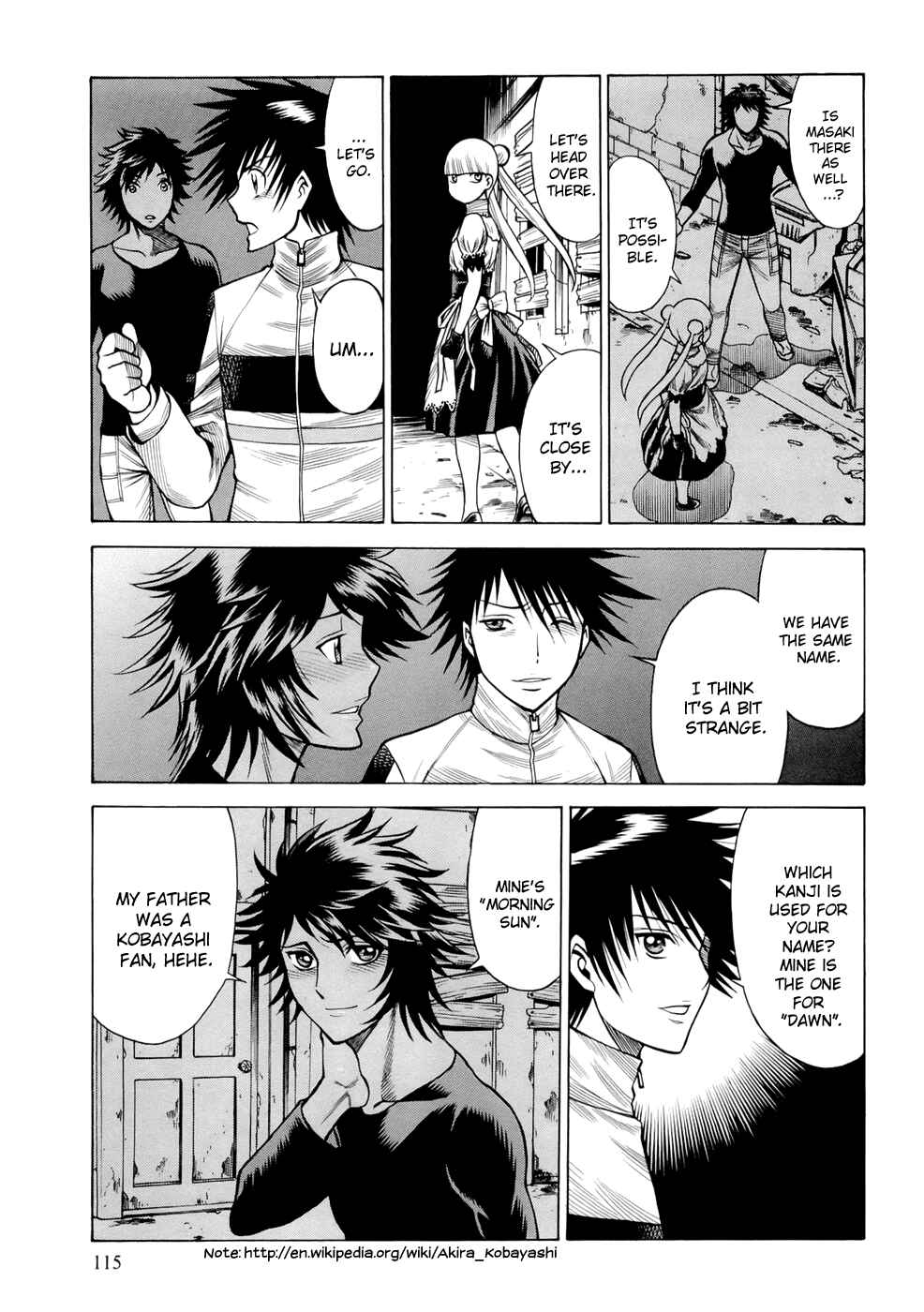 Page 6 Chapter 7 Dive in the Vampire Bund