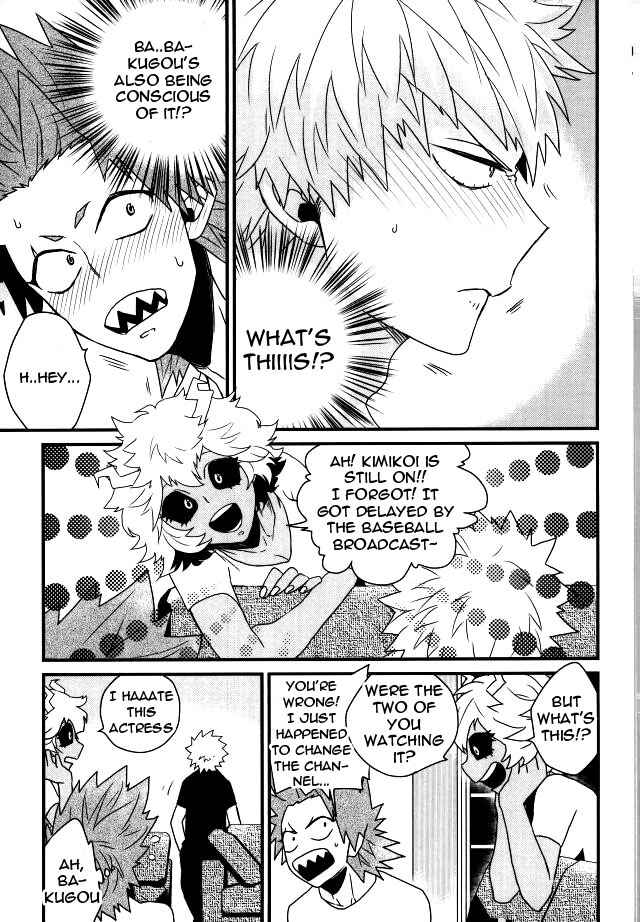 Page 8 Chapter Unknown_ba04 Boku no Hero Academia - Konya heya de aimashou (Doujinshi)