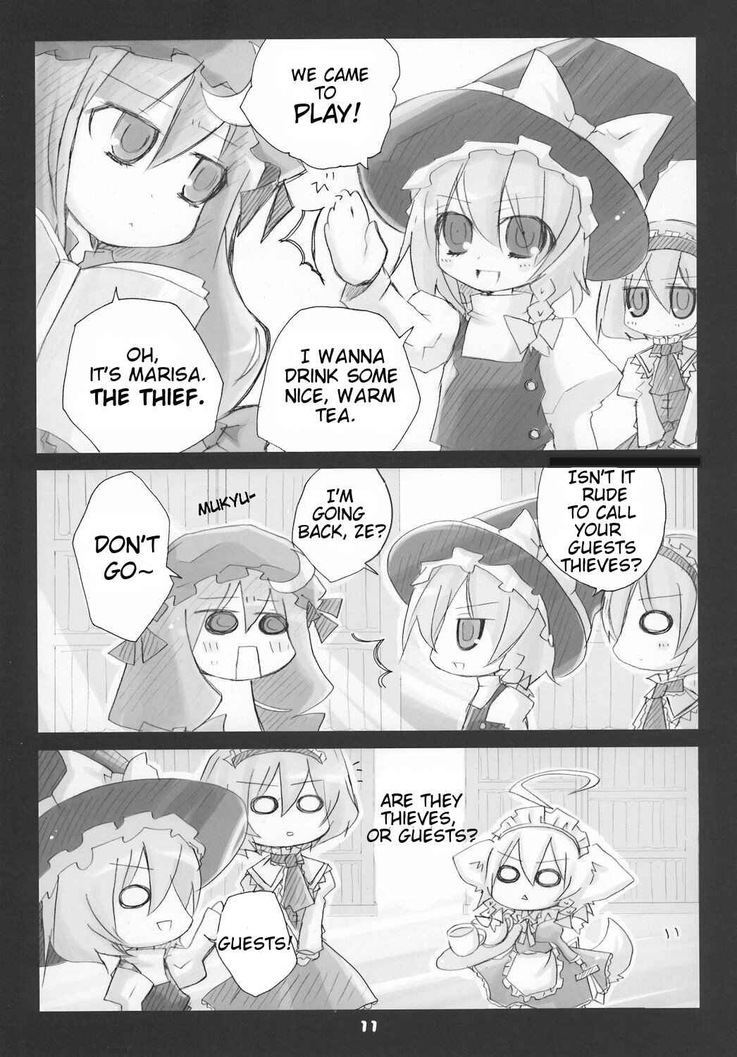 Page 10 Chapter Unknown_c536 Touhou - Inu Sakuya to Issho (Doujinshi)