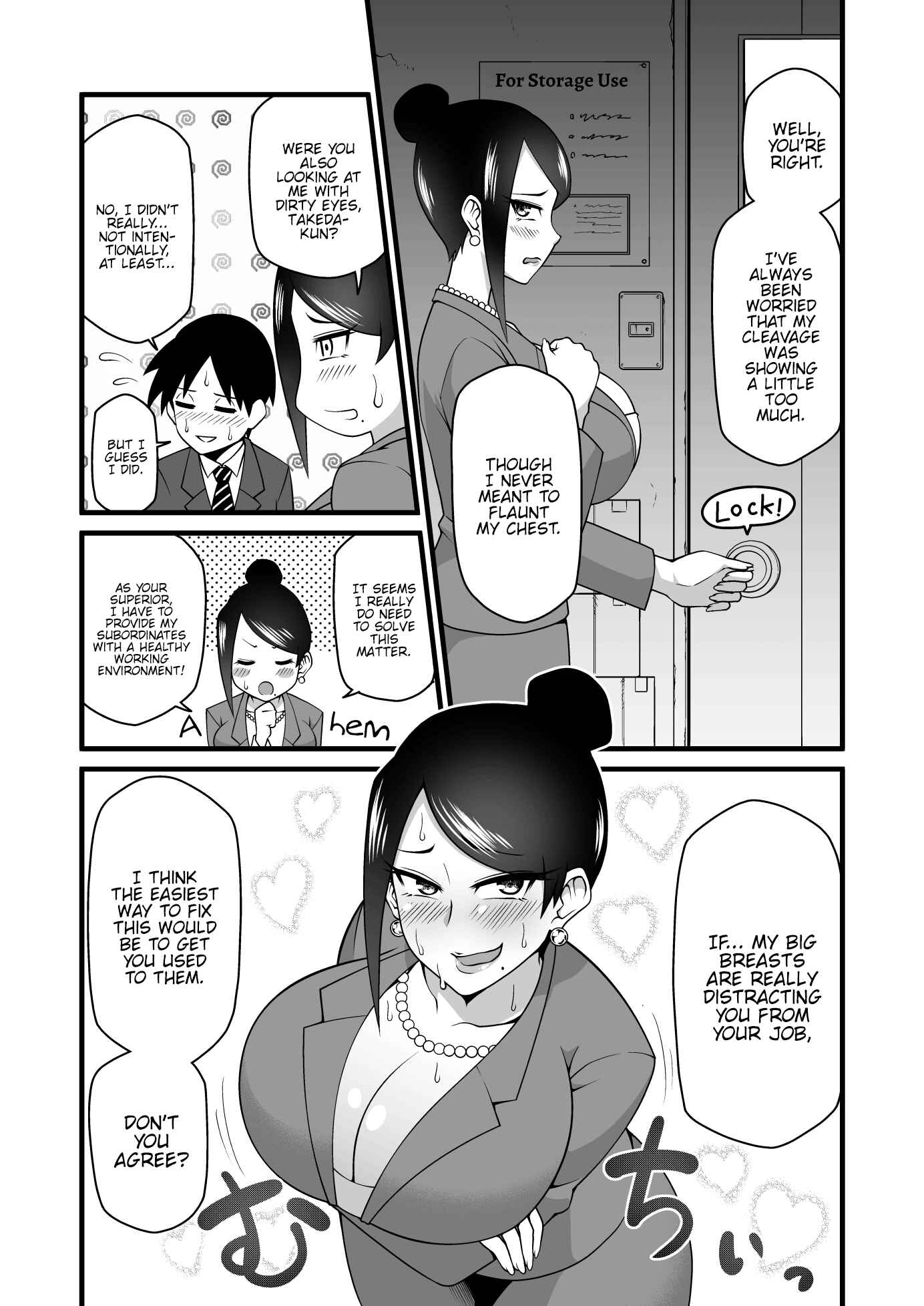 Page 6 Chapter Unknown_f90c Bijin Onna Joushi Takizawa-san - Kono Kyonyuu de Joushi wa Muri desho!! (Doujinshi)