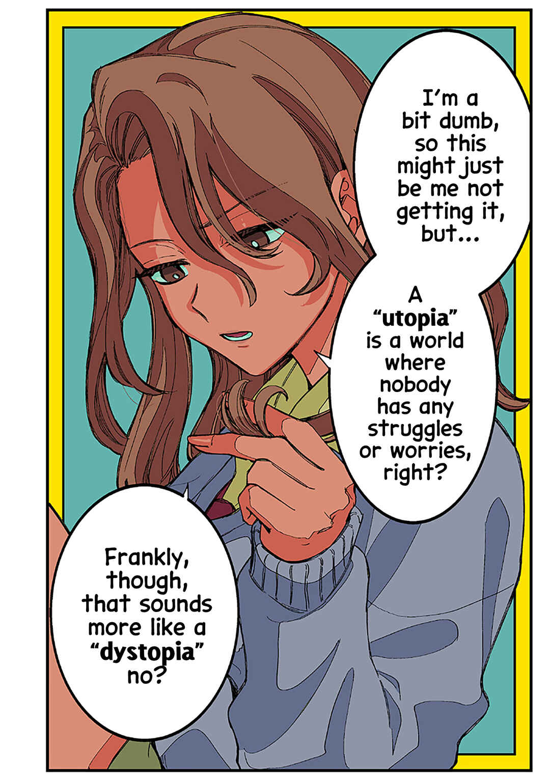 Page 1 Chapter 28.5 Shiretto Sugee Koto Itteru Gal. - Shiritsu Paranomaru Koukou no Nichijou