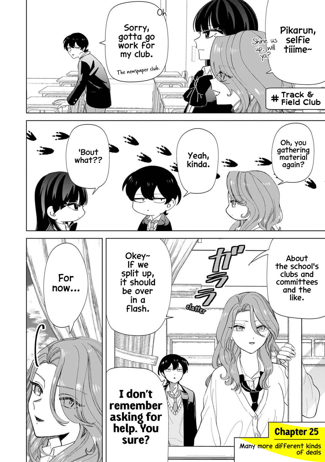 Page 2 Chapter 25.1 Shiretto Sugee Koto Itteru Gal. - Shiritsu Paranomaru Koukou no Nichijou