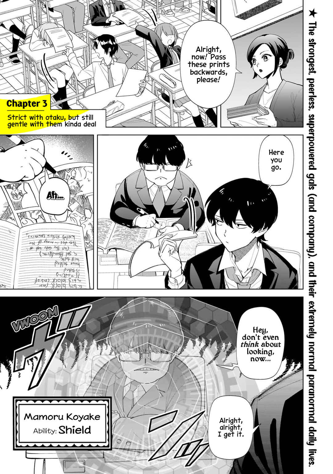 Page 2 Chapter 3 Shiretto Sugee Koto Itteru Gal. - Shiritsu Paranomaru Koukou no Nichijou