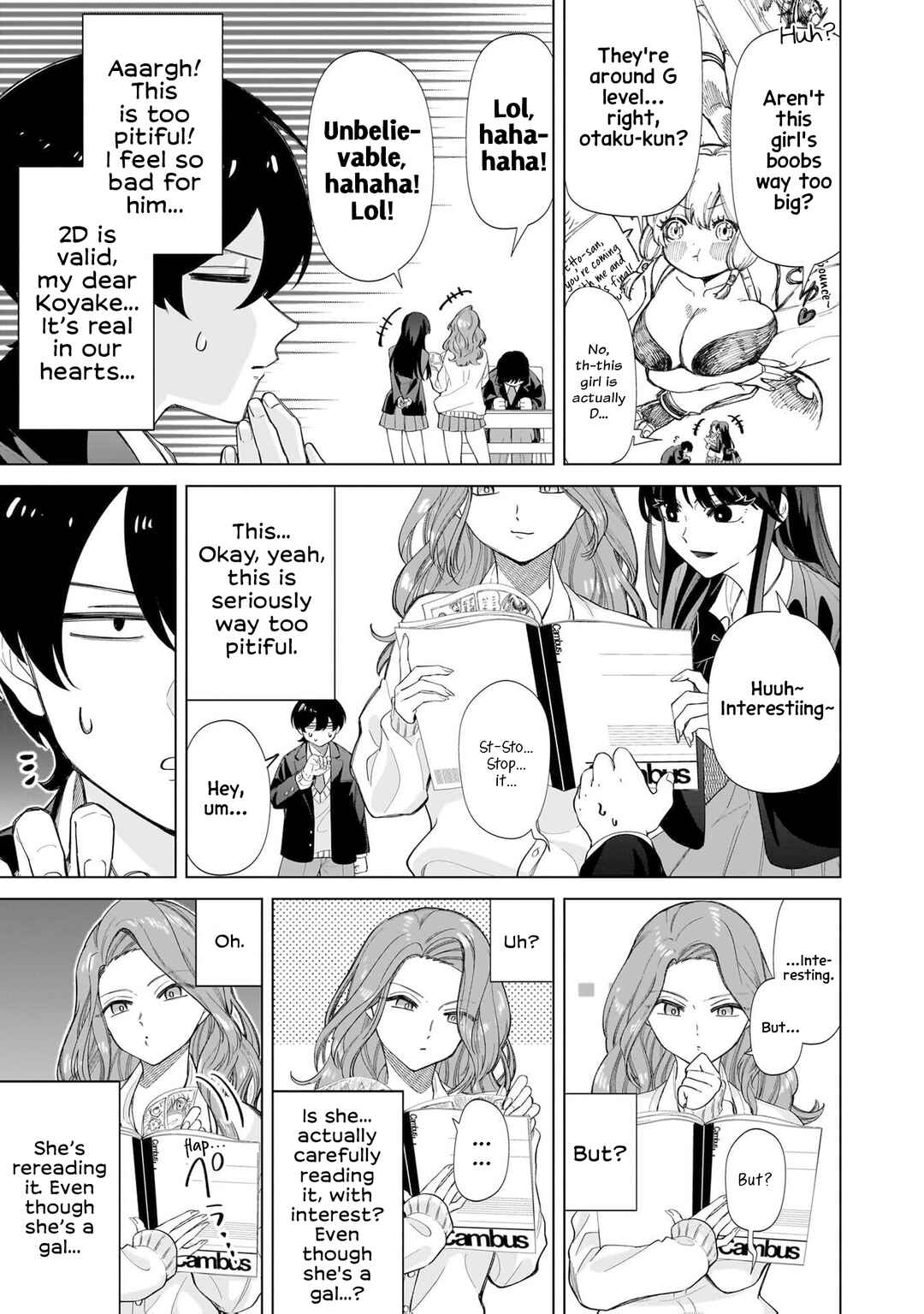 Page 6 Chapter 3 Shiretto Sugee Koto Itteru Gal. - Shiritsu Paranomaru Koukou no Nichijou