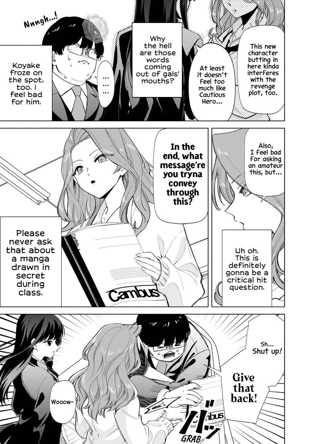 Page 8 Chapter 3 Shiretto Sugee Koto Itteru Gal. - Shiritsu Paranomaru Koukou no Nichijou