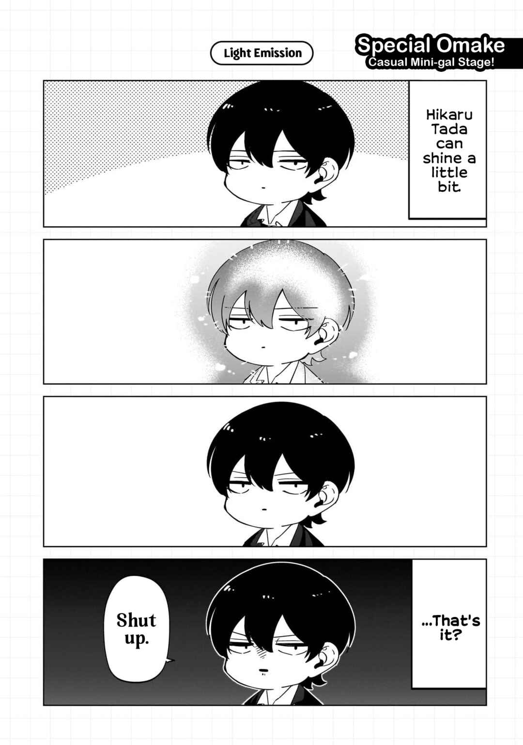 Page 10 Chapter 9.5 Shiretto Sugee Koto Itteru Gal. - Shiritsu Paranomaru Koukou no Nichijou