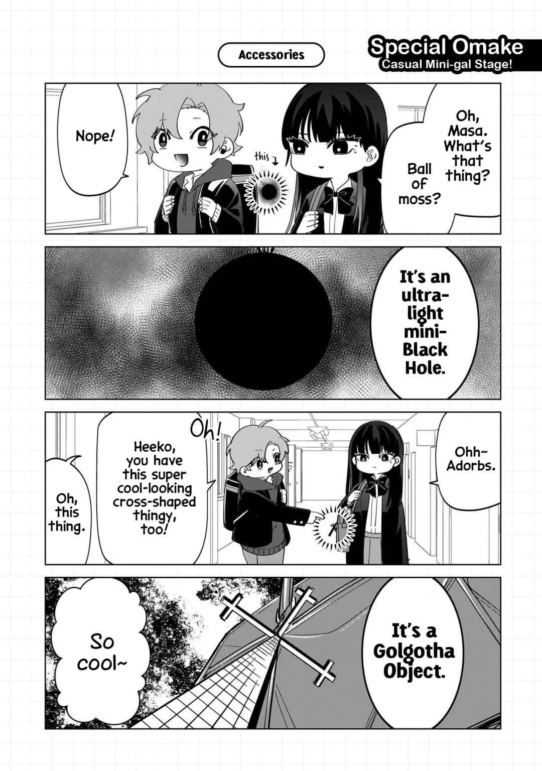 Page 12 Chapter 9.5 Shiretto Sugee Koto Itteru Gal. - Shiritsu Paranomaru Koukou no Nichijou