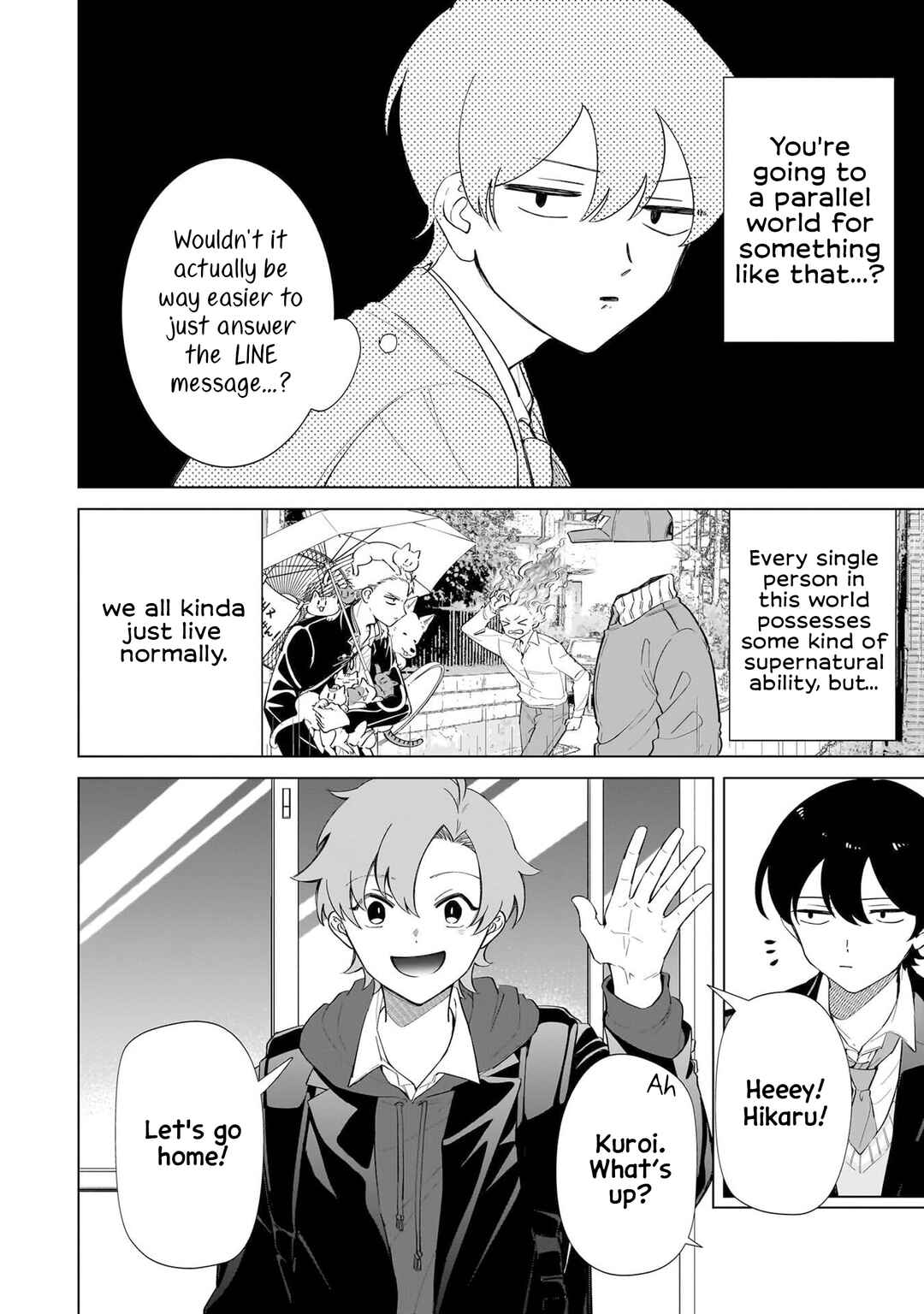Page 3 Chapter 2 Shiretto Sugee Koto Itteru Gal. - Shiritsu Paranomaru Koukou no Nichijou