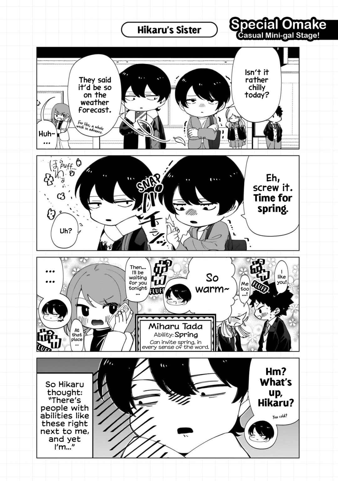 Page 6 Chapter 27.5 Shiretto Sugee Koto Itteru Gal. - Shiritsu Paranomaru Koukou no Nichijou
