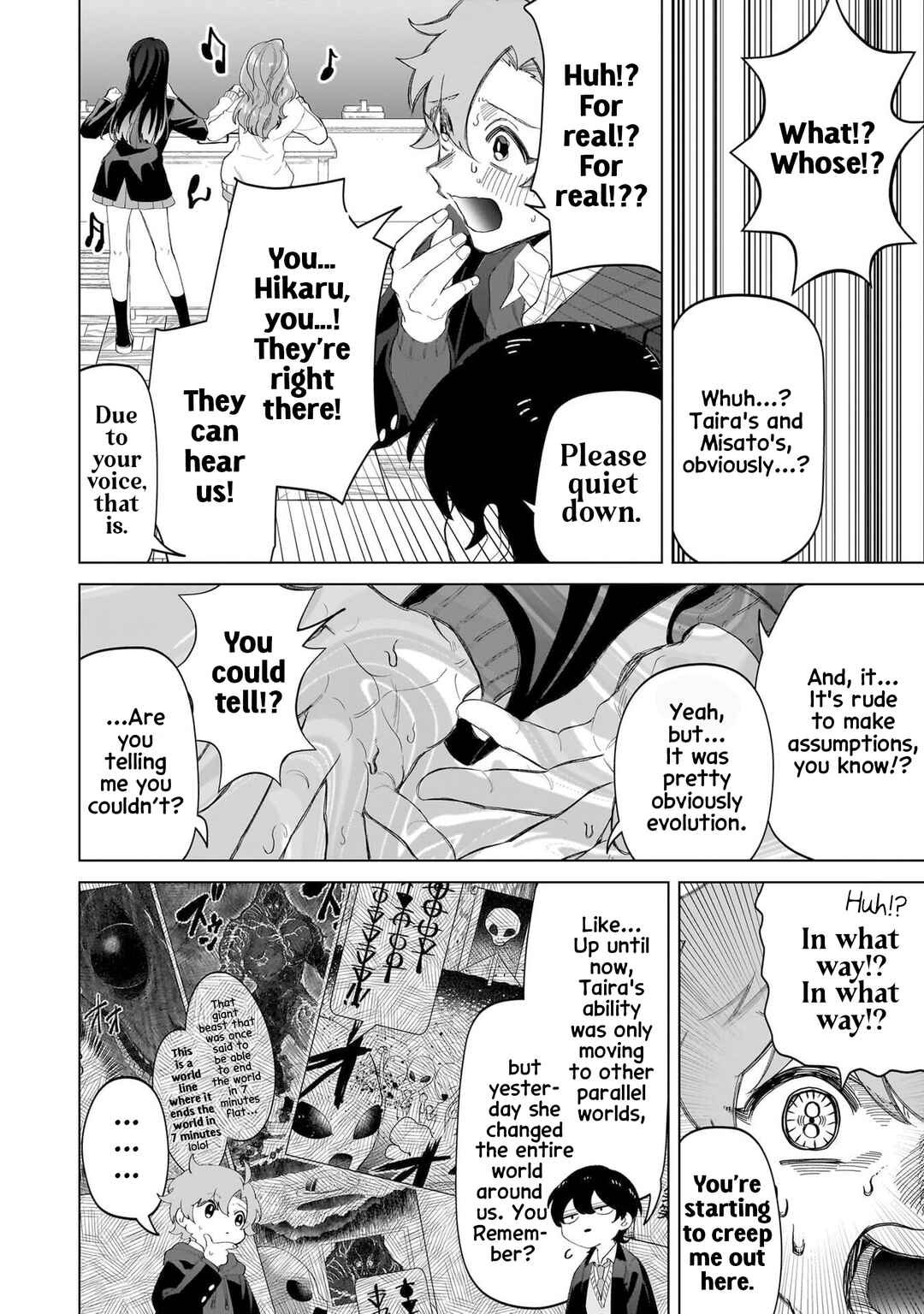 Page 6 Chapter 19 Shiretto Sugee Koto Itteru Gal. - Shiritsu Paranomaru Koukou no Nichijou