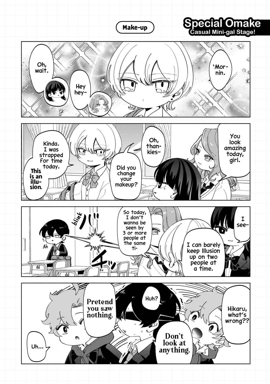 Page 10 Chapter 18.5 Shiretto Sugee Koto Itteru Gal. - Shiritsu Paranomaru Koukou no Nichijou