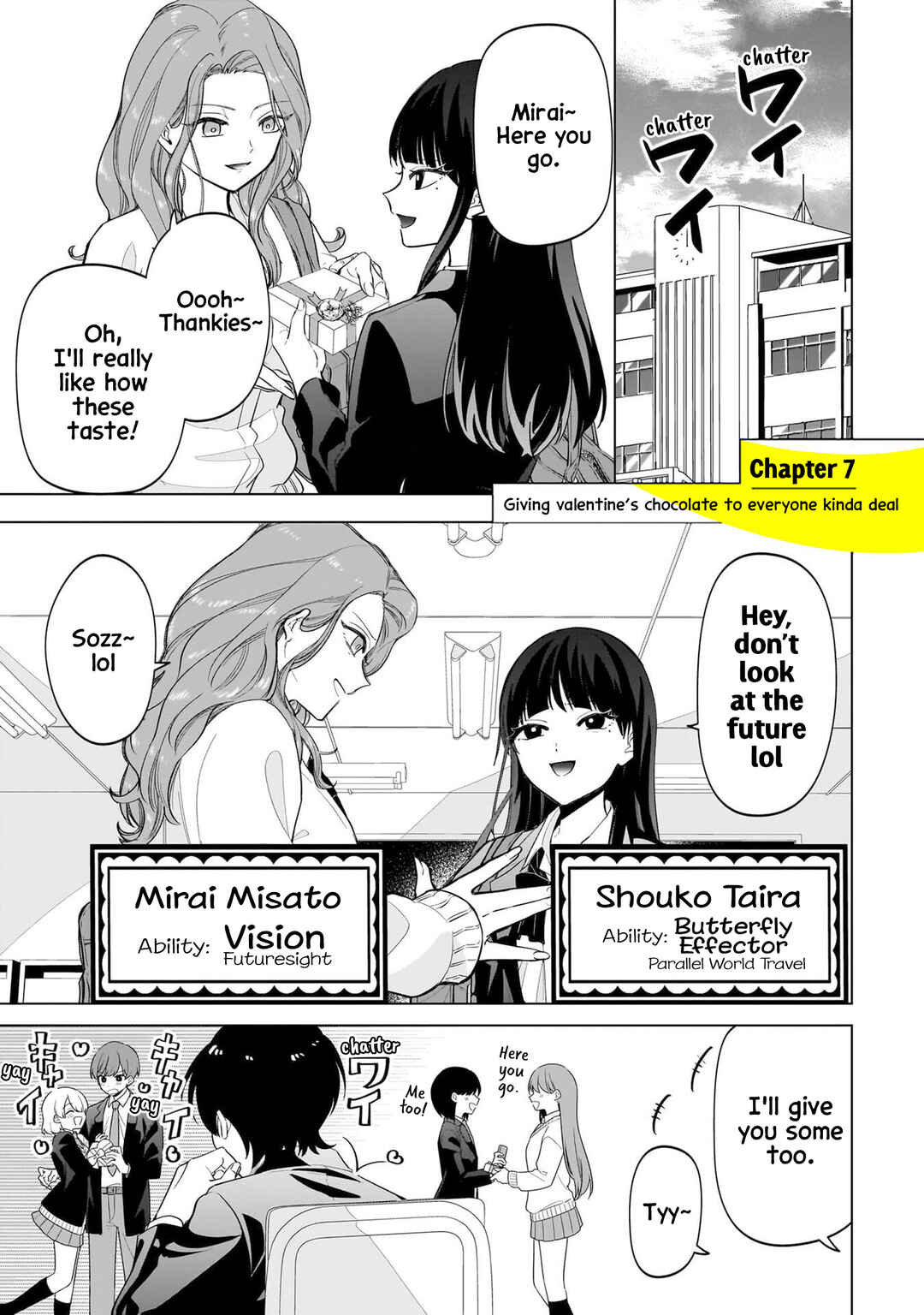 Page 2 Chapter 7 Shiretto Sugee Koto Itteru Gal. - Shiritsu Paranomaru Koukou no Nichijou