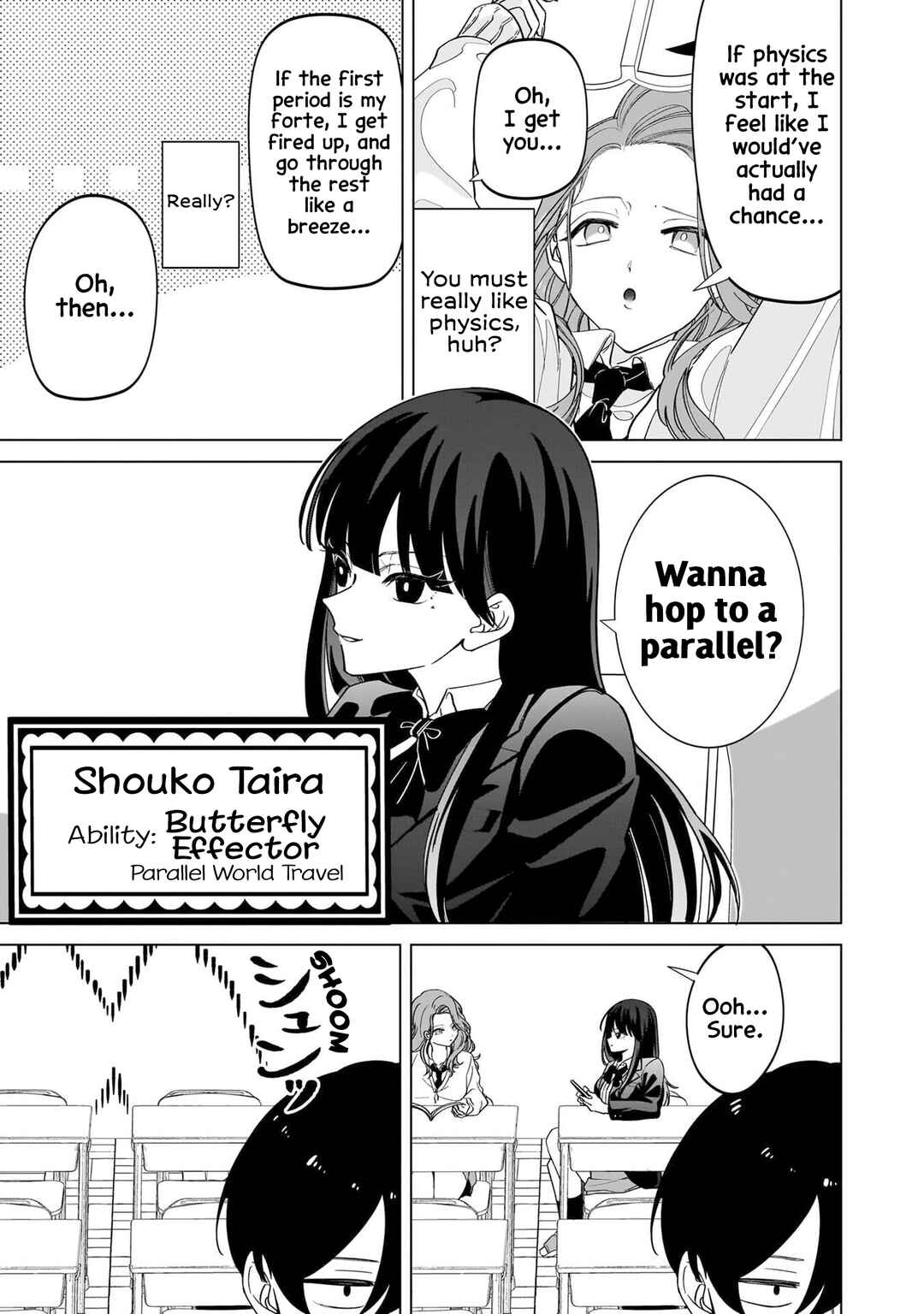 Page 10 Chapter 1 Shiretto Sugee Koto Itteru Gal. - Shiritsu Paranomaru Koukou no Nichijou