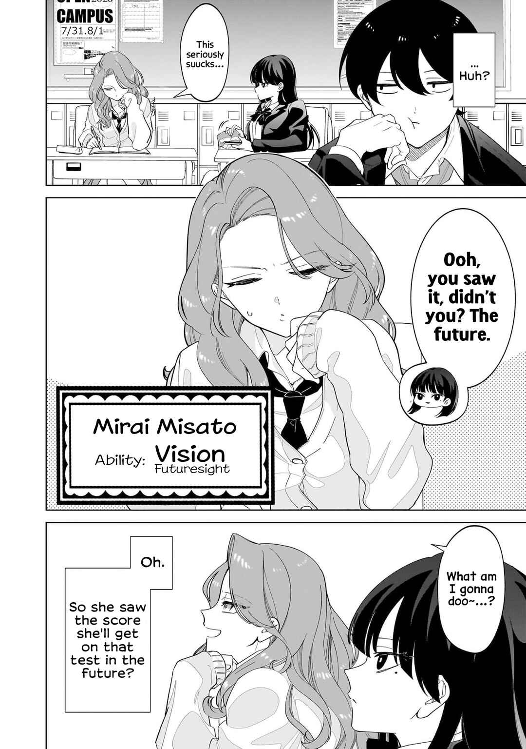 Page 3 Chapter 1 Shiretto Sugee Koto Itteru Gal. - Shiritsu Paranomaru Koukou no Nichijou