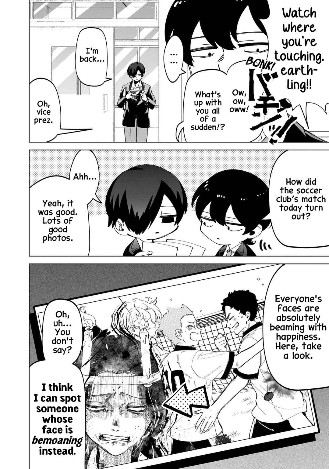 Page 13 Chapter 25.2 Shiretto Sugee Koto Itteru Gal. - Shiritsu Paranomaru Koukou no Nichijou