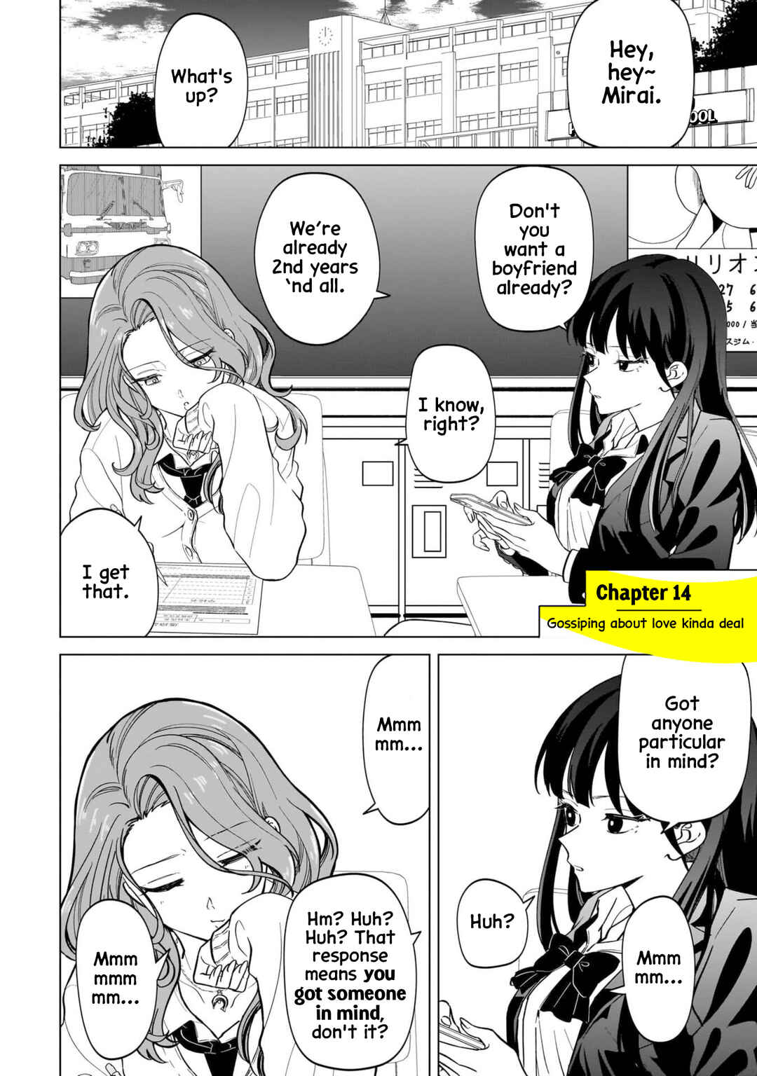 Page 2 Chapter 14 Shiretto Sugee Koto Itteru Gal. - Shiritsu Paranomaru Koukou no Nichijou