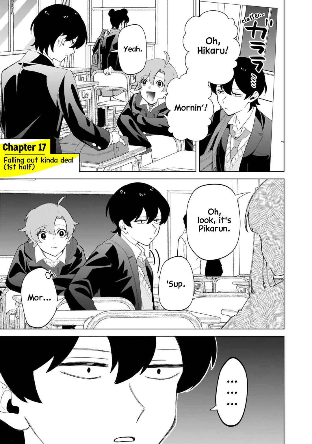 Page 1 Chapter 17 Shiretto Sugee Koto Itteru Gal. - Shiritsu Paranomaru Koukou no Nichijou
