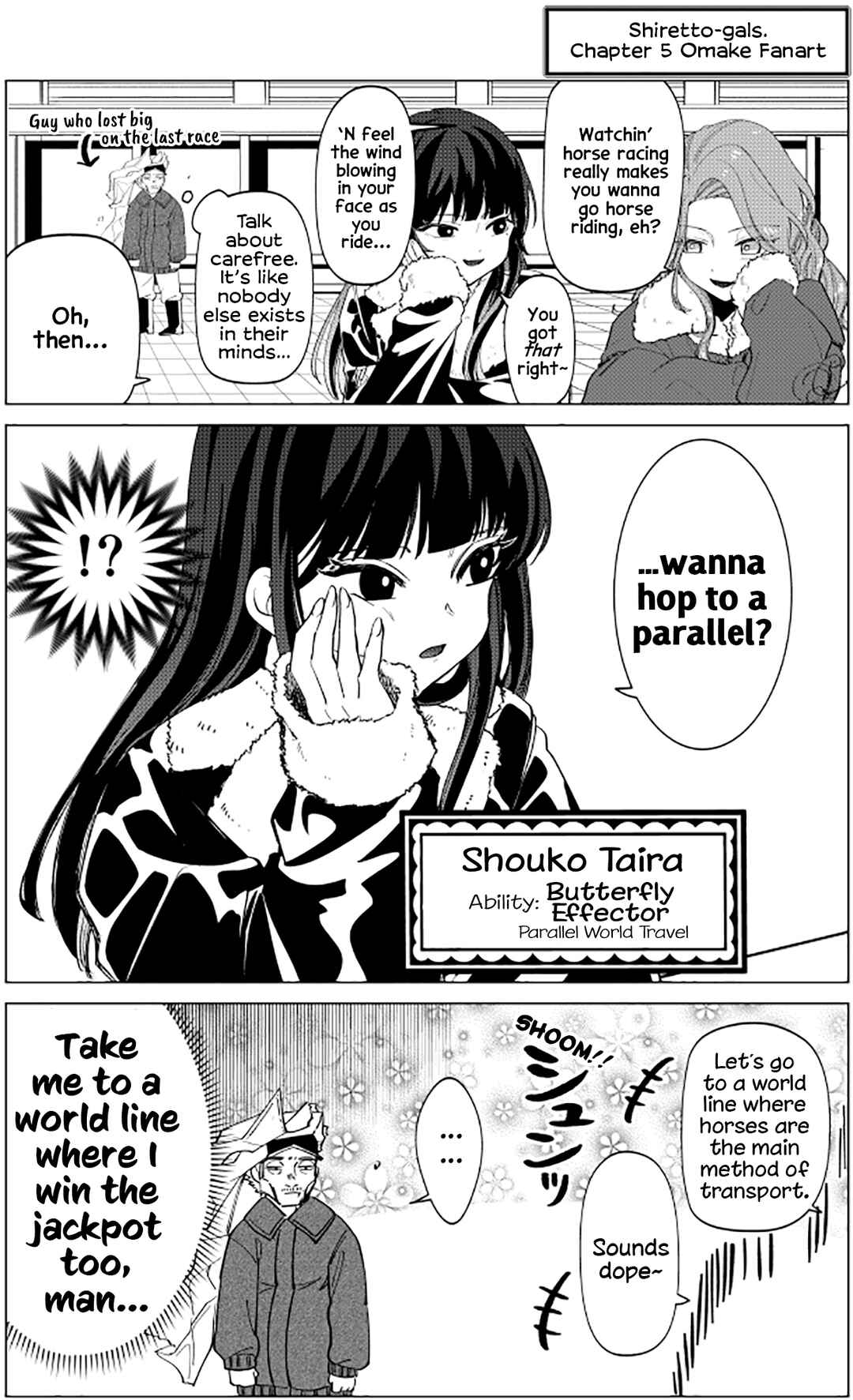 Page 1 Chapter 5.5 Shiretto Sugee Koto Itteru Gal. - Shiritsu Paranomaru Koukou no Nichijou