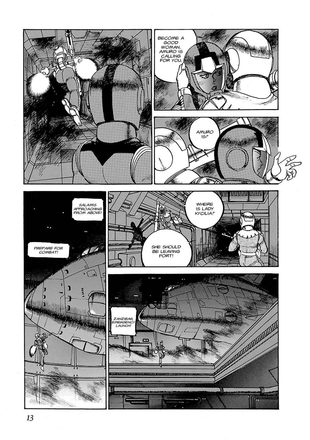 Page 13 Chapter 1 Sidestory of Gundam Zeta