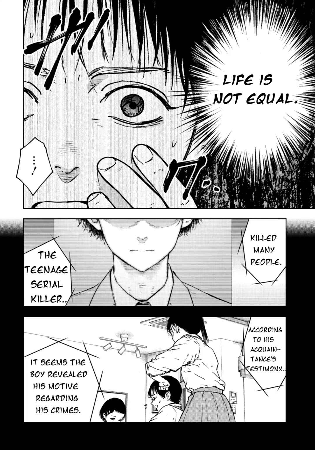 Page 12 Chapter 3.1 Gyakusatsu Happy End: Ao no Shou