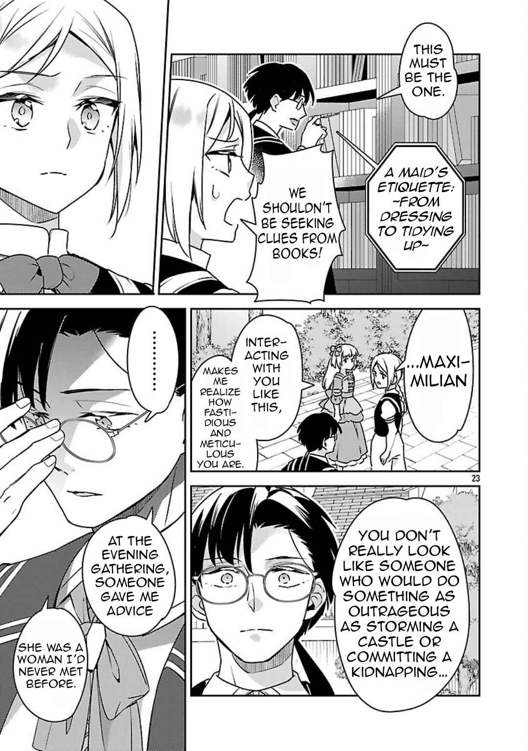 Page 25 Chapter 38 Akuyaku Reijou no Ani ni Tensei Shimashita
